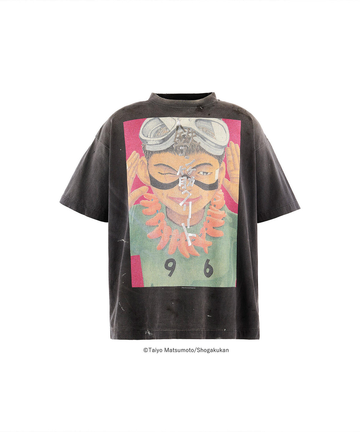 SAINT MICHAEL/セントマイケル/鉄コン筋クリート_SS T-SHIRT/KURO