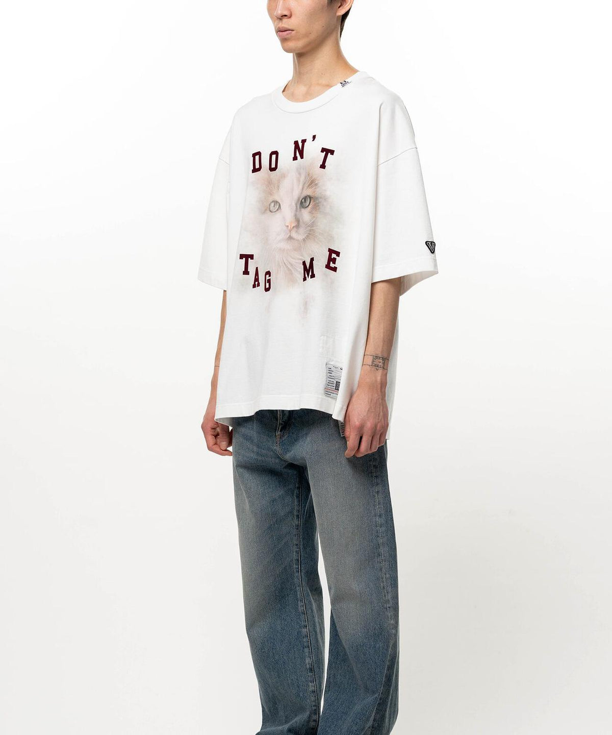 Maison MIHARAYASUHIRO/メゾン ミハラヤスヒロ/Cat Printed Tee