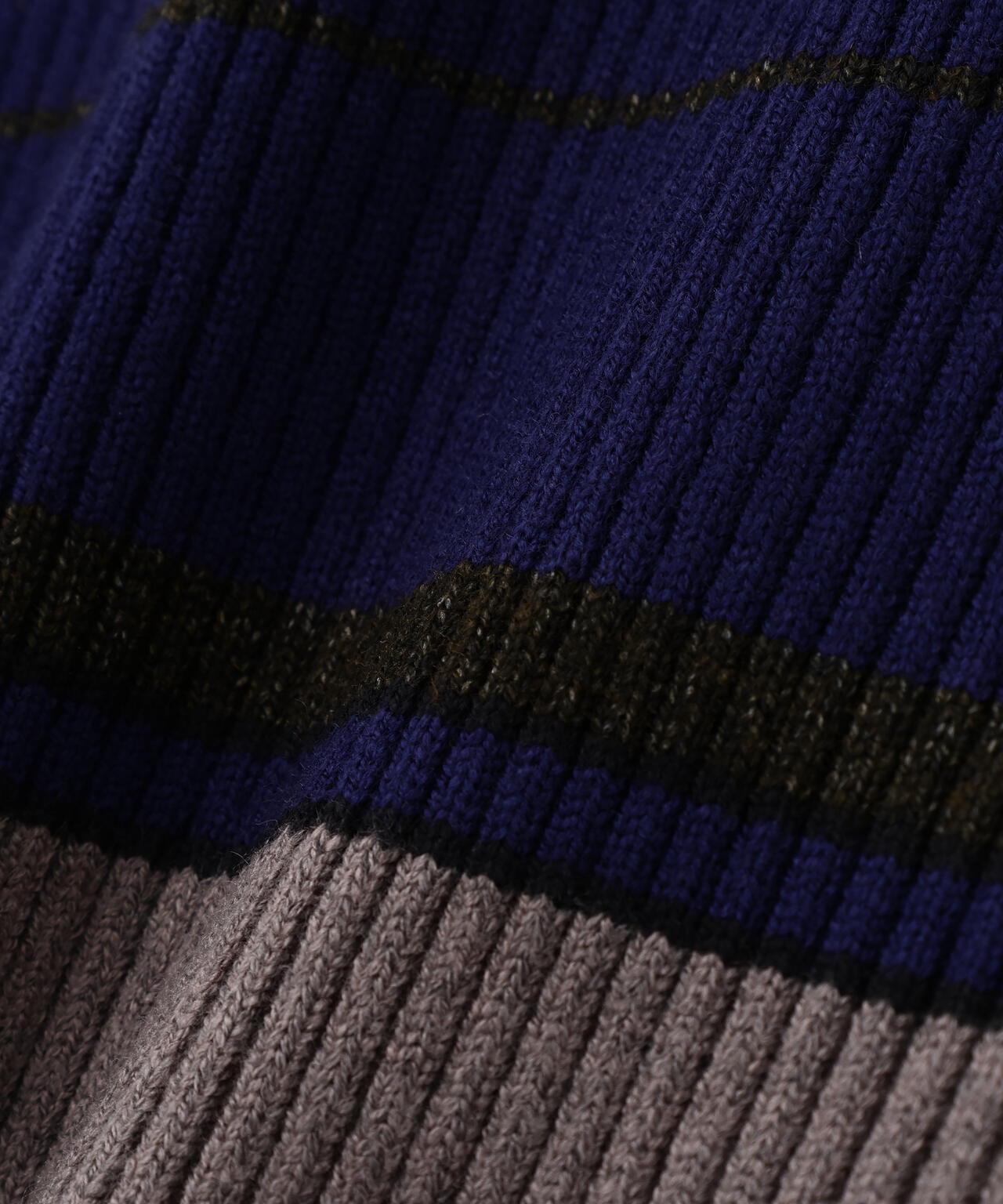 ＡＳＹＭＭＥＴＲＹ　ＢＯＲＤＥＲ　ＲＩＢ　ＫＮＩＴ