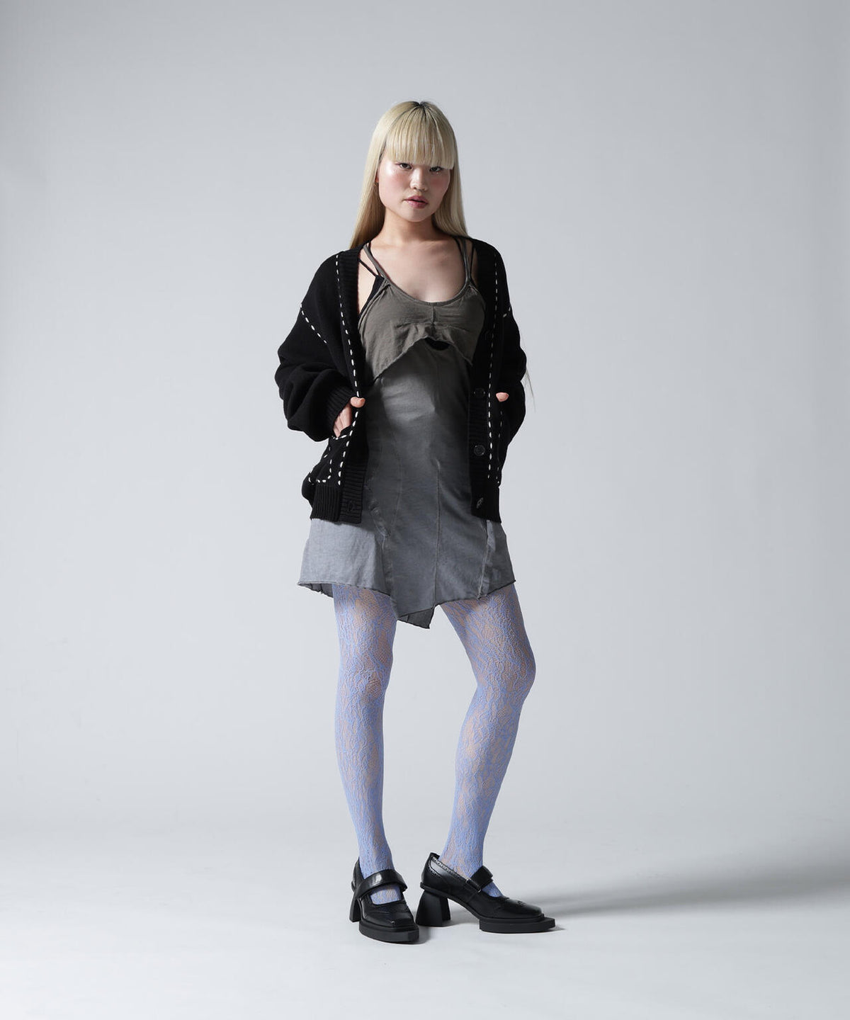 FR(13)NDS/フレンズ/WOMEN STITCH KNIT CARDIGAN