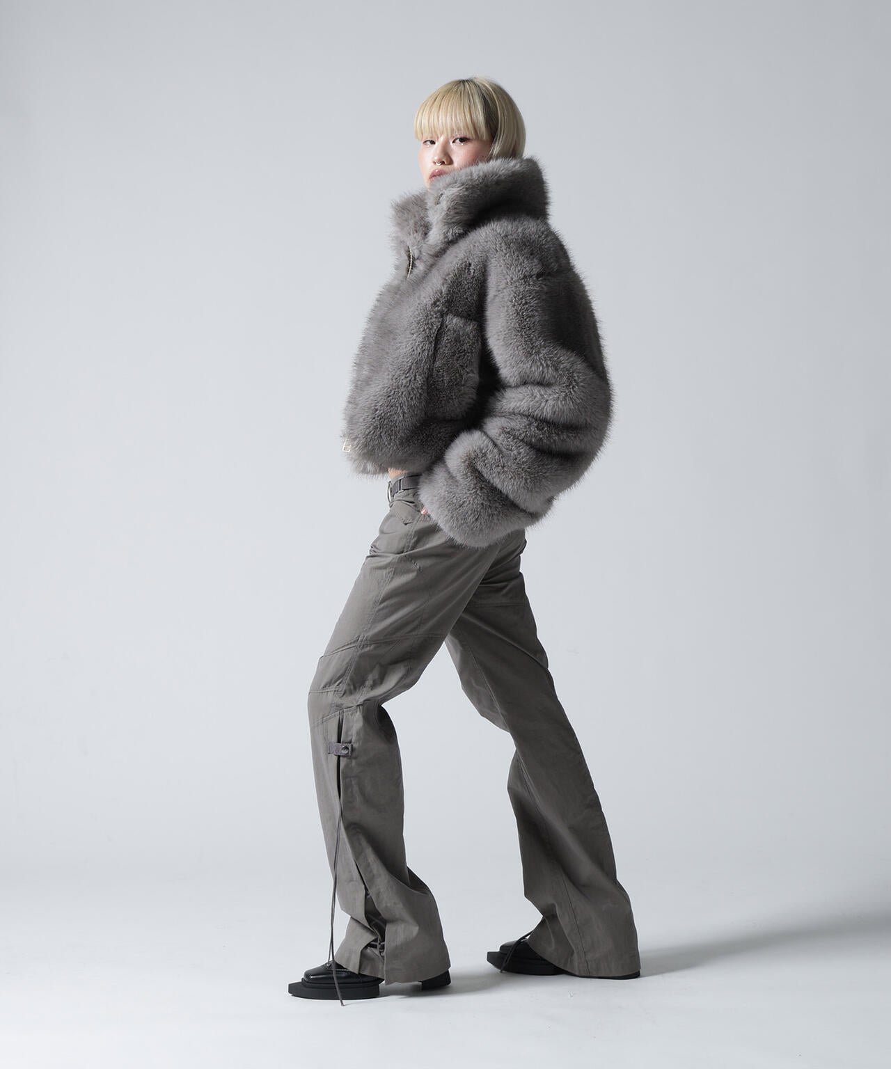 FR(13)NDS/フレンズ/ECO FUR STAND BLOUSON