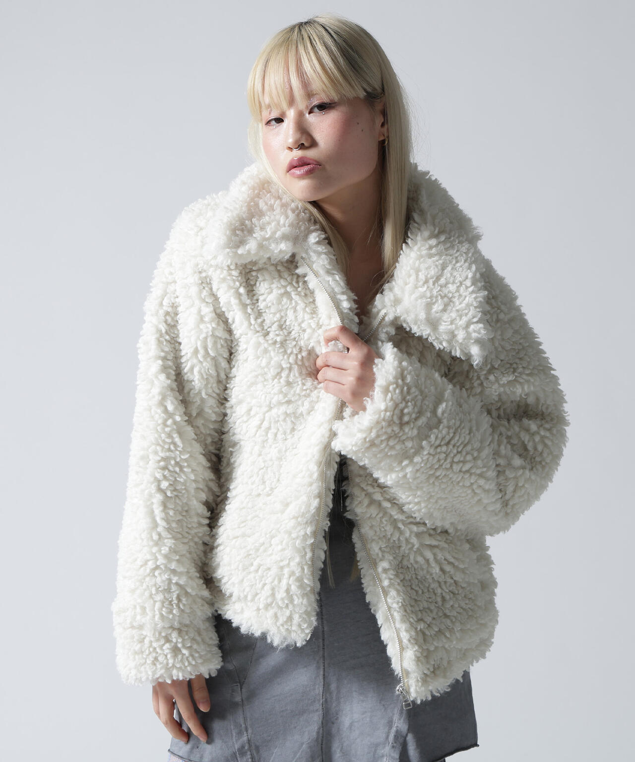 FR(13)NDS/フレンズ/BOA COLLAR BLOUSON