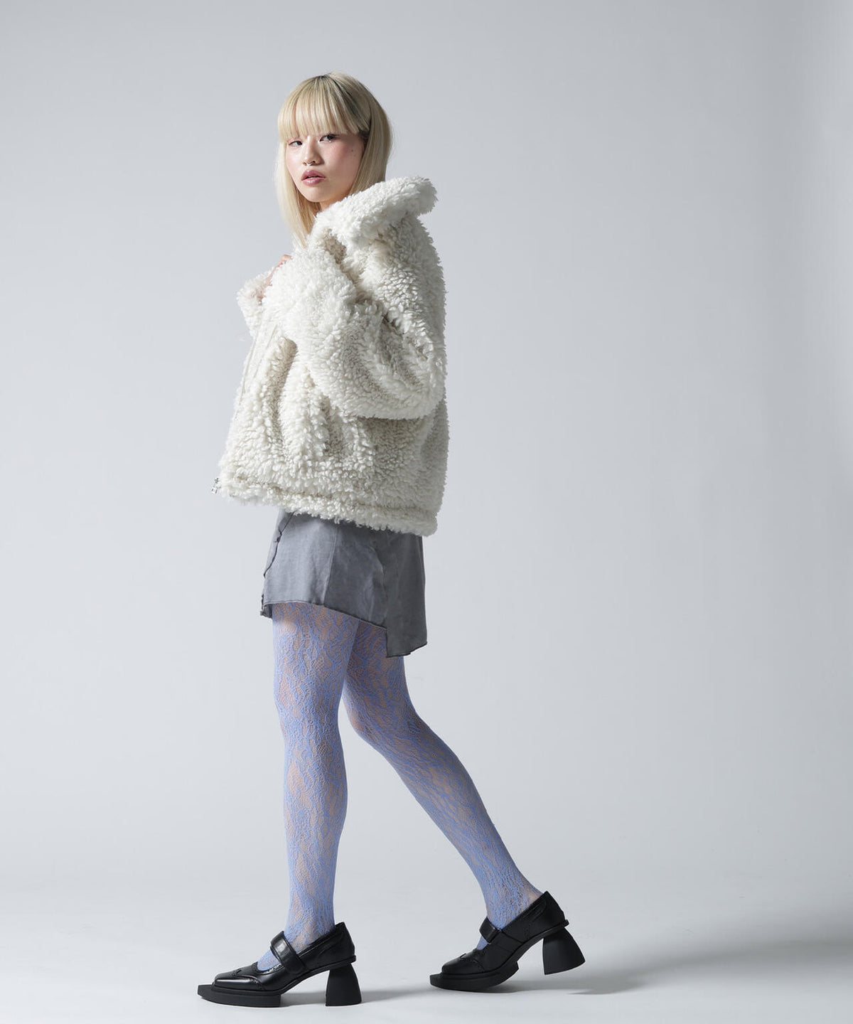FR(13)NDS/フレンズ/WOMEN BOA COLLAR BLOUSON