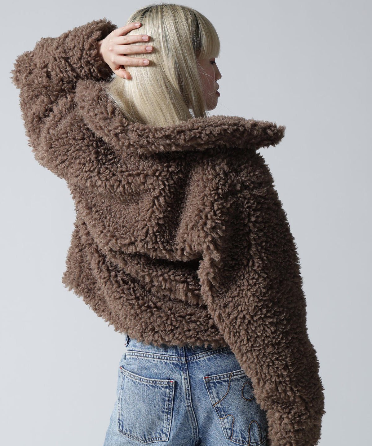 FR(13)NDS/フレンズ/WOMEN BOA COLLAR BLOUSON