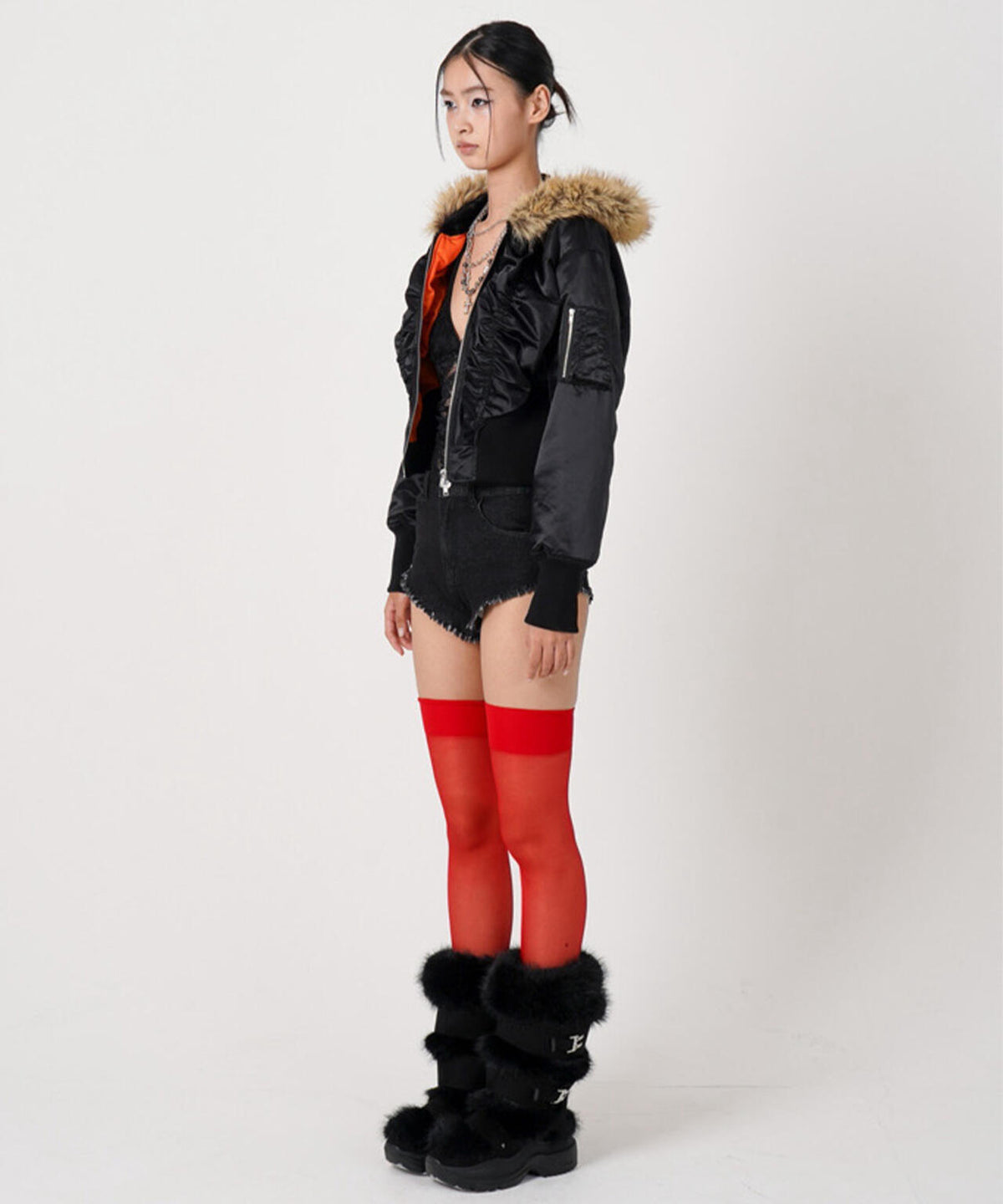 MITSUKI/ミツキ/DESIGN RIB N-2B JACKET