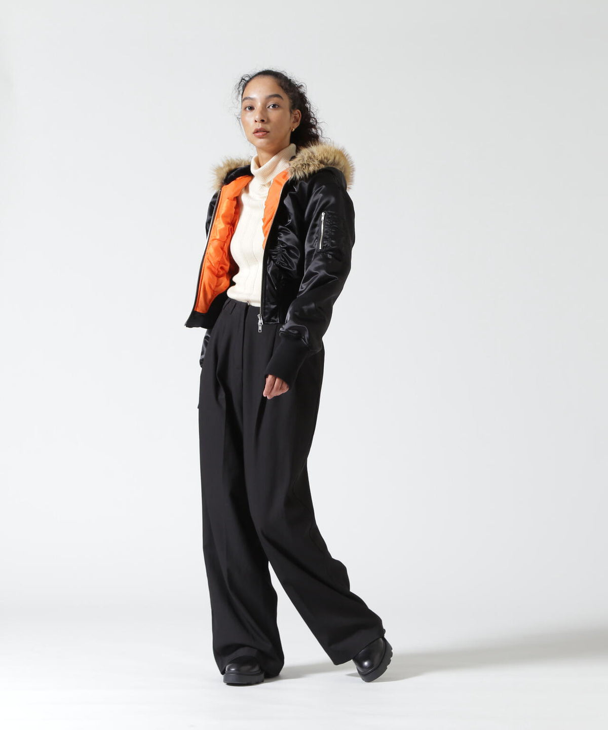 MITSUKI/ミツキ/DESIGN RIB N-2B JACKET