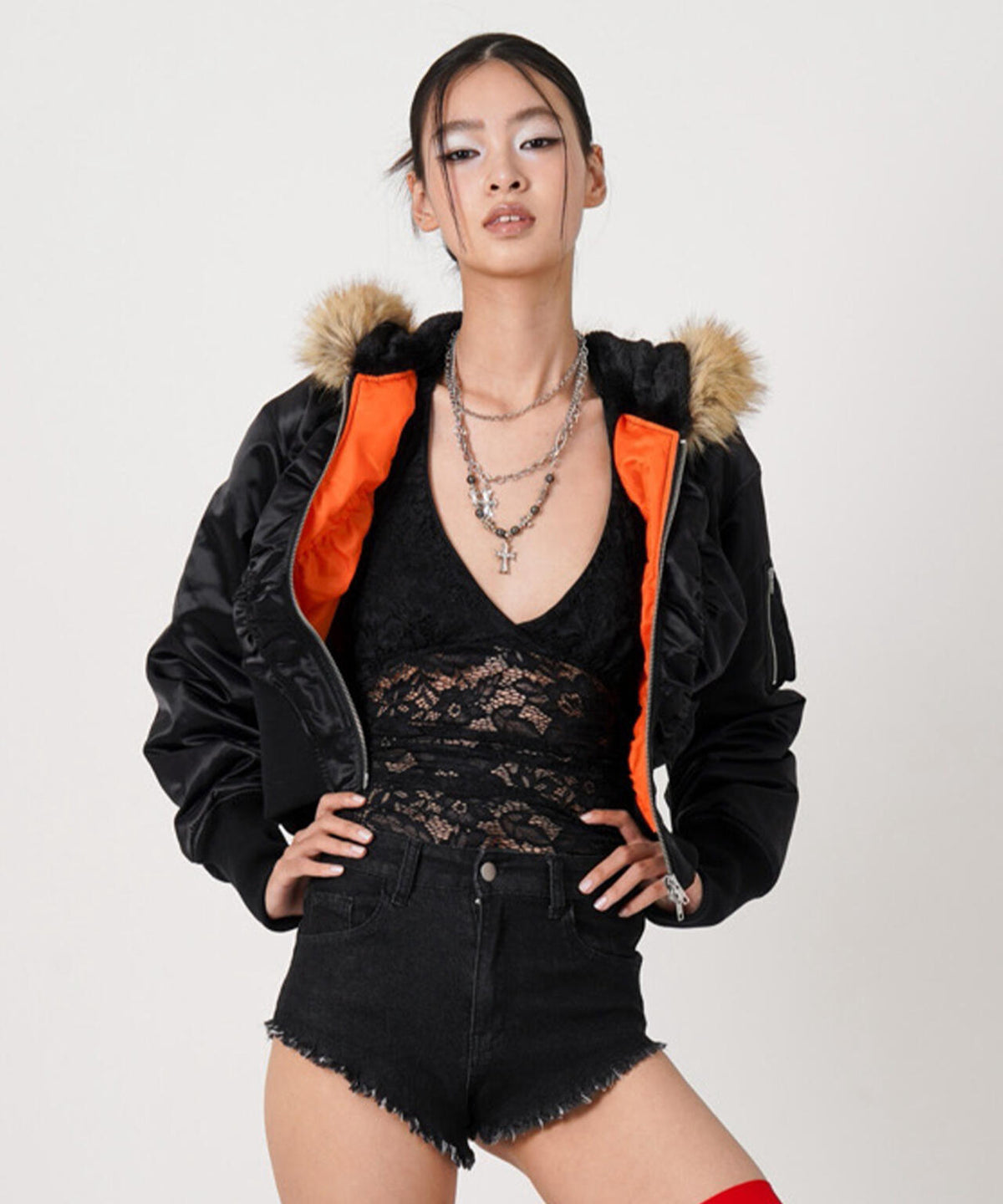 MITSUKI/ミツキ/DESIGN RIB N-2B JACKET