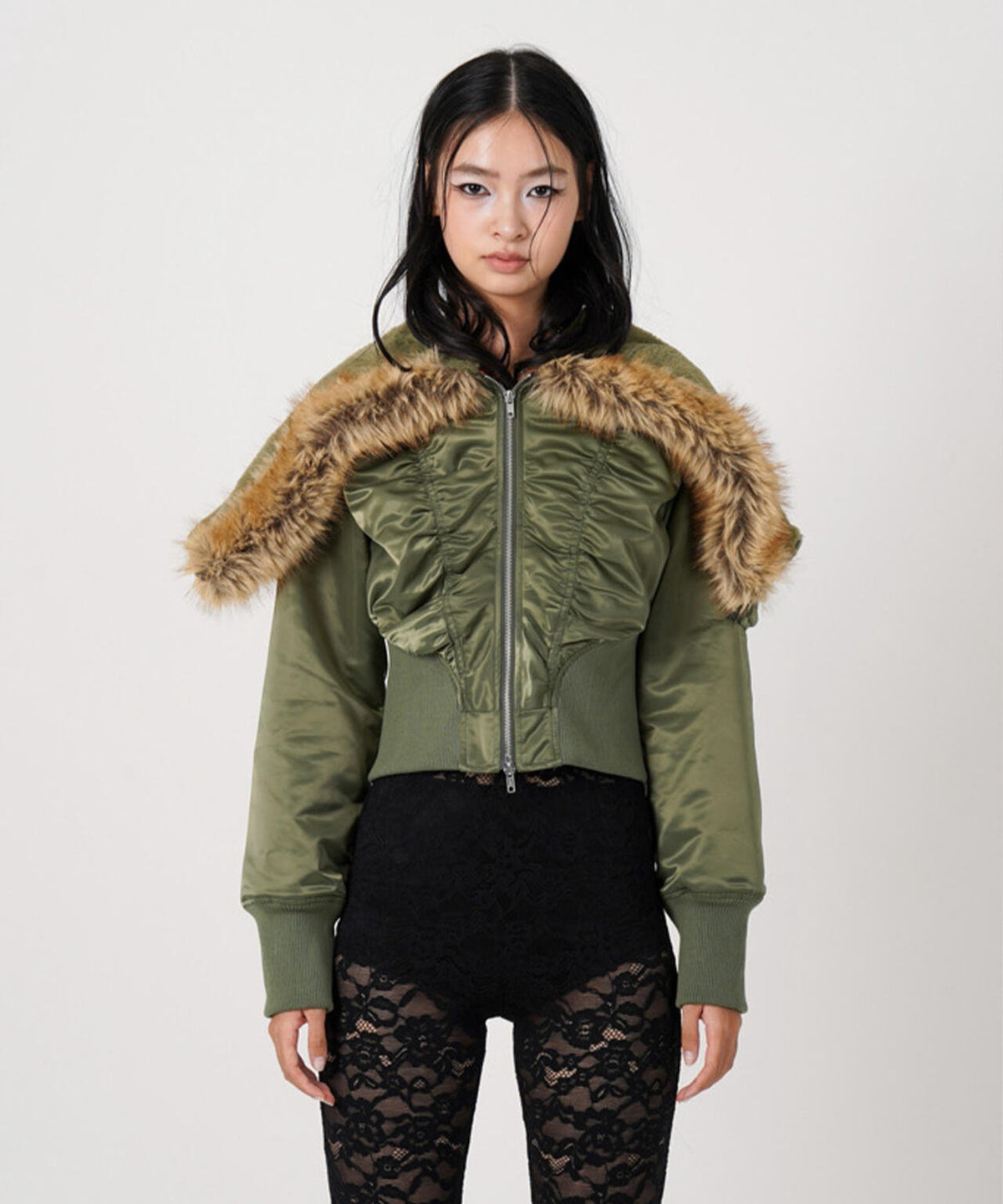 MITSUKI/ミツキ/DESIGN RIB N-2B JACKET