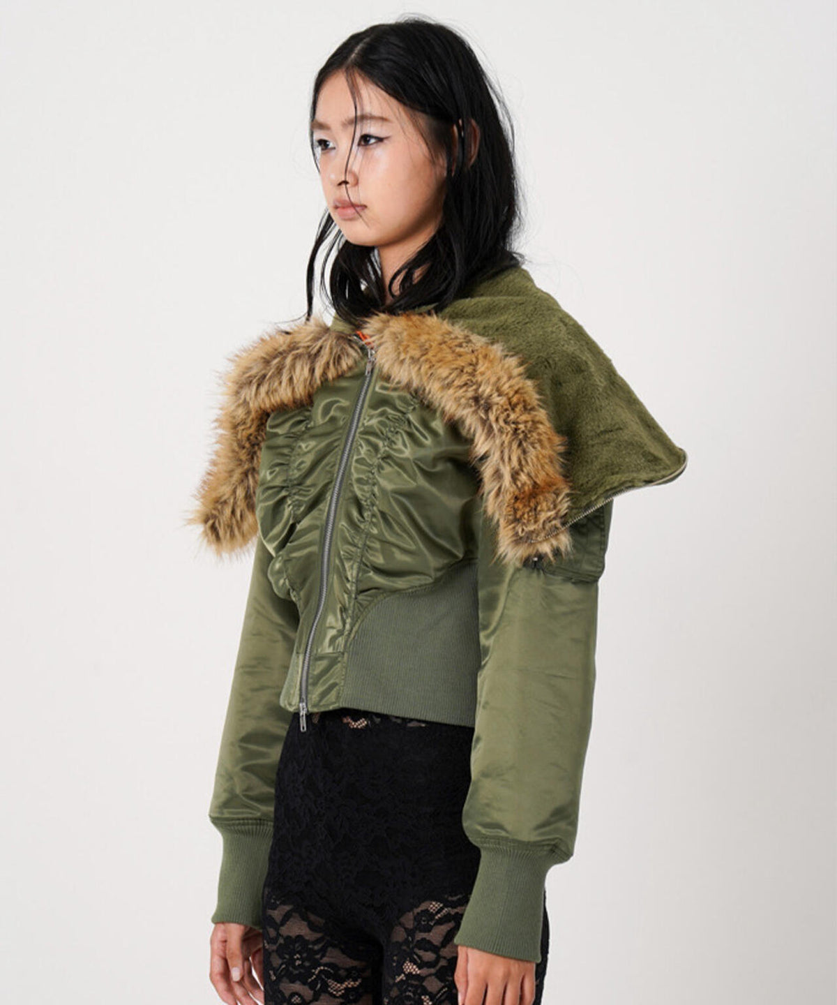 MITSUKI/ミツキ/DESIGN RIB N-2B JACKET
