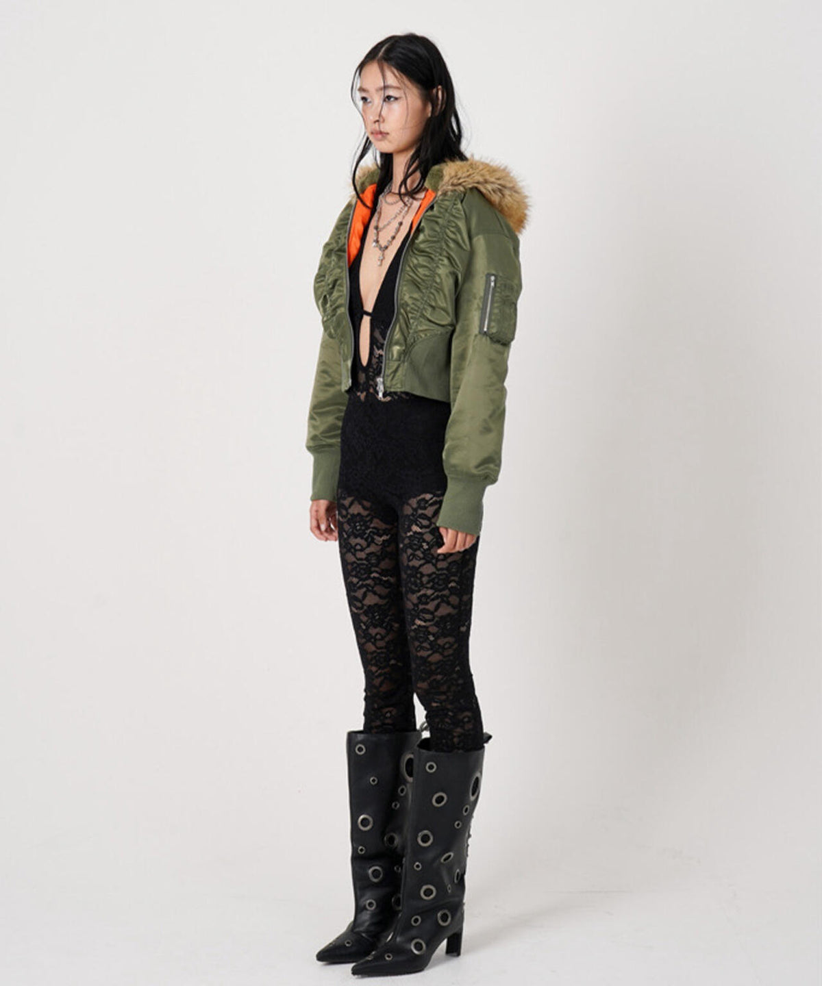 MITSUKI/ミツキ/DESIGN RIB N-2B JACKET
