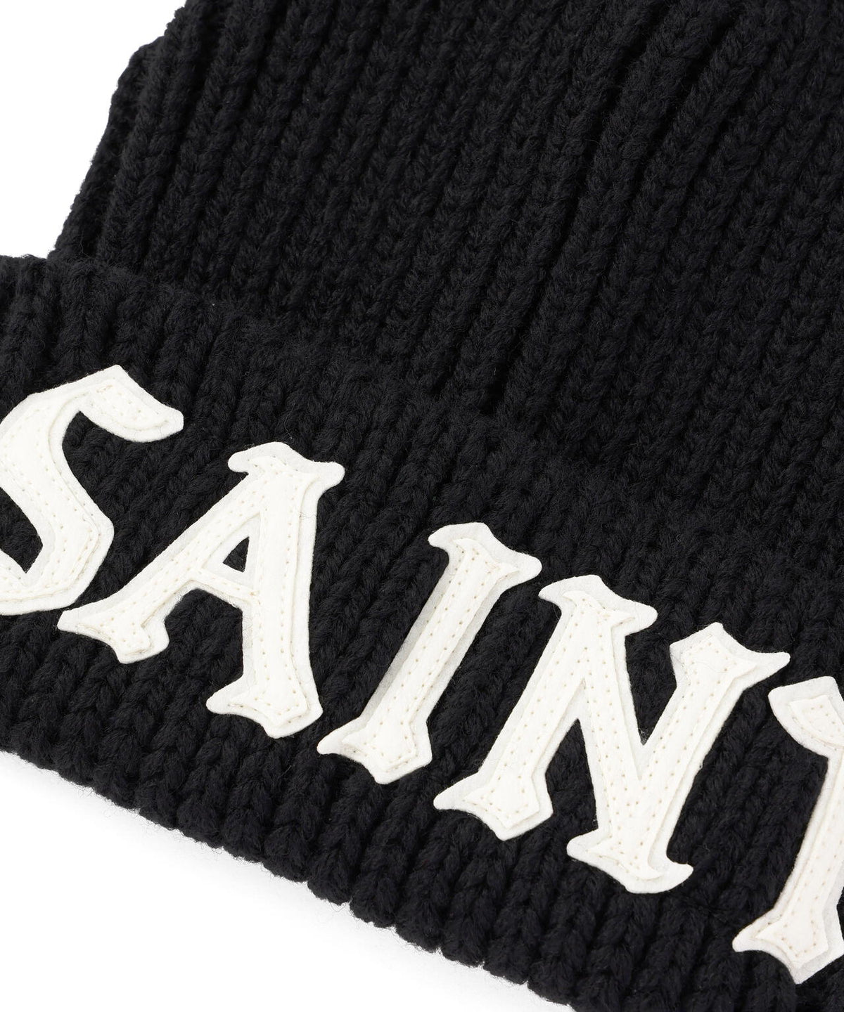 SAINT MICHAEL/セントマイケル/KNIT CAP/SAINT/BLACK