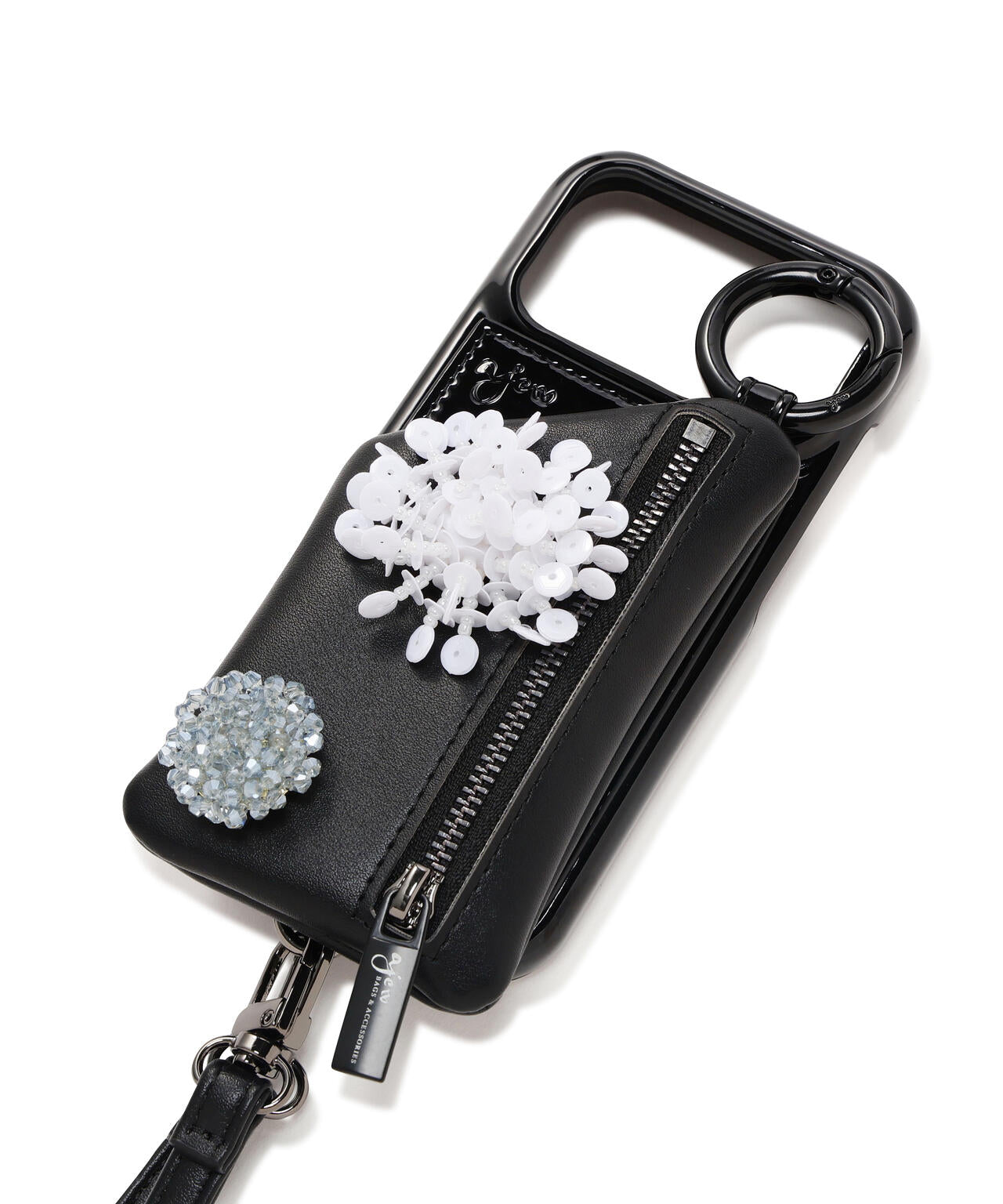 ajew/エジュー/BLOOM CRYSTAL CASE/iPhone17・17Pro