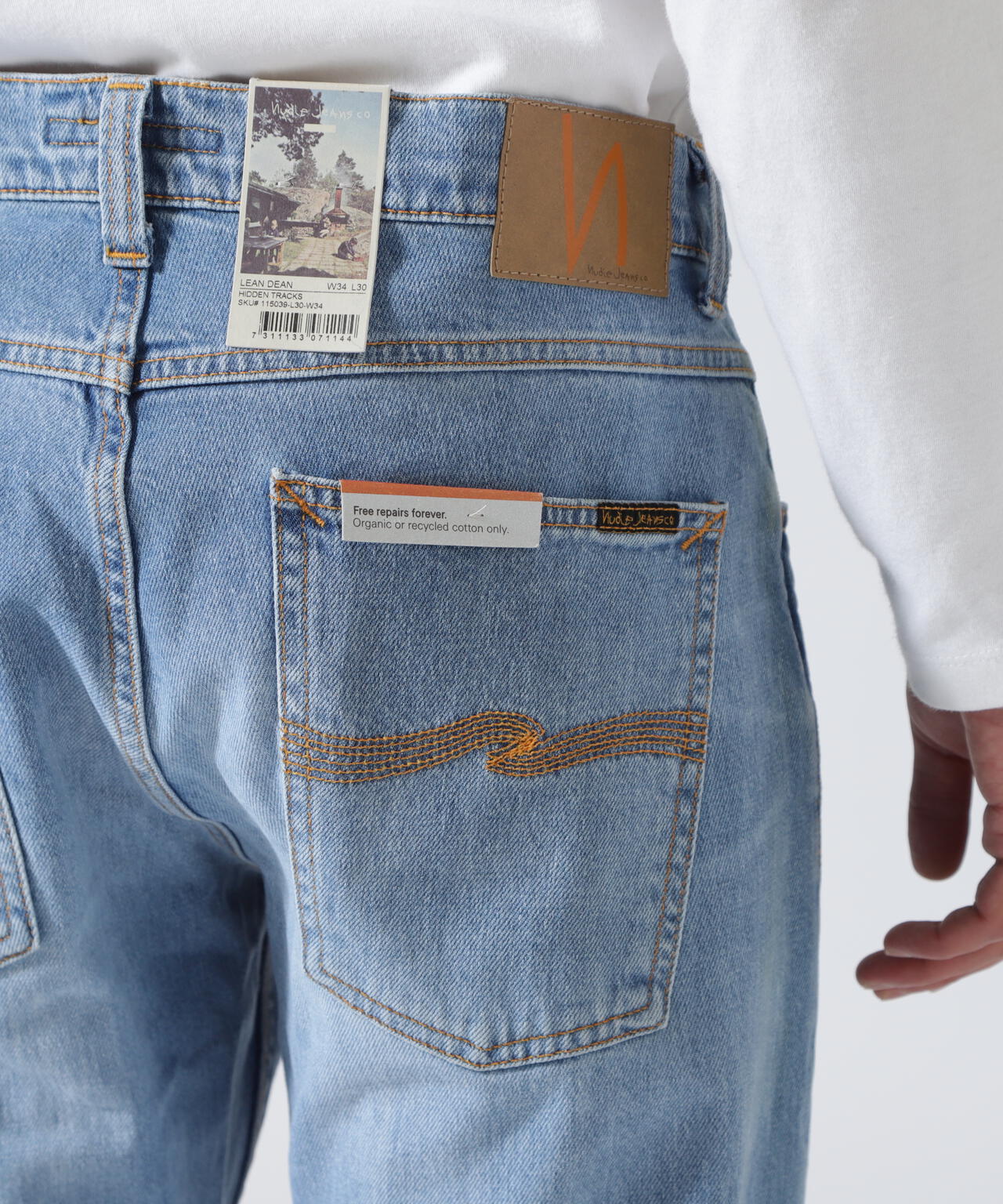 NUDIE JEANS/ヌーディージーンズ/Lean Dean Hidden Tracks