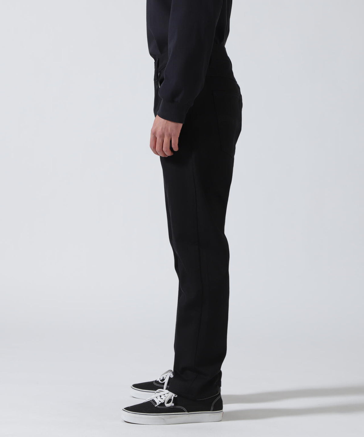 NUDIE JEANS/ヌーディージーンズ/LEAN DEAN /DRY EVER BLACK