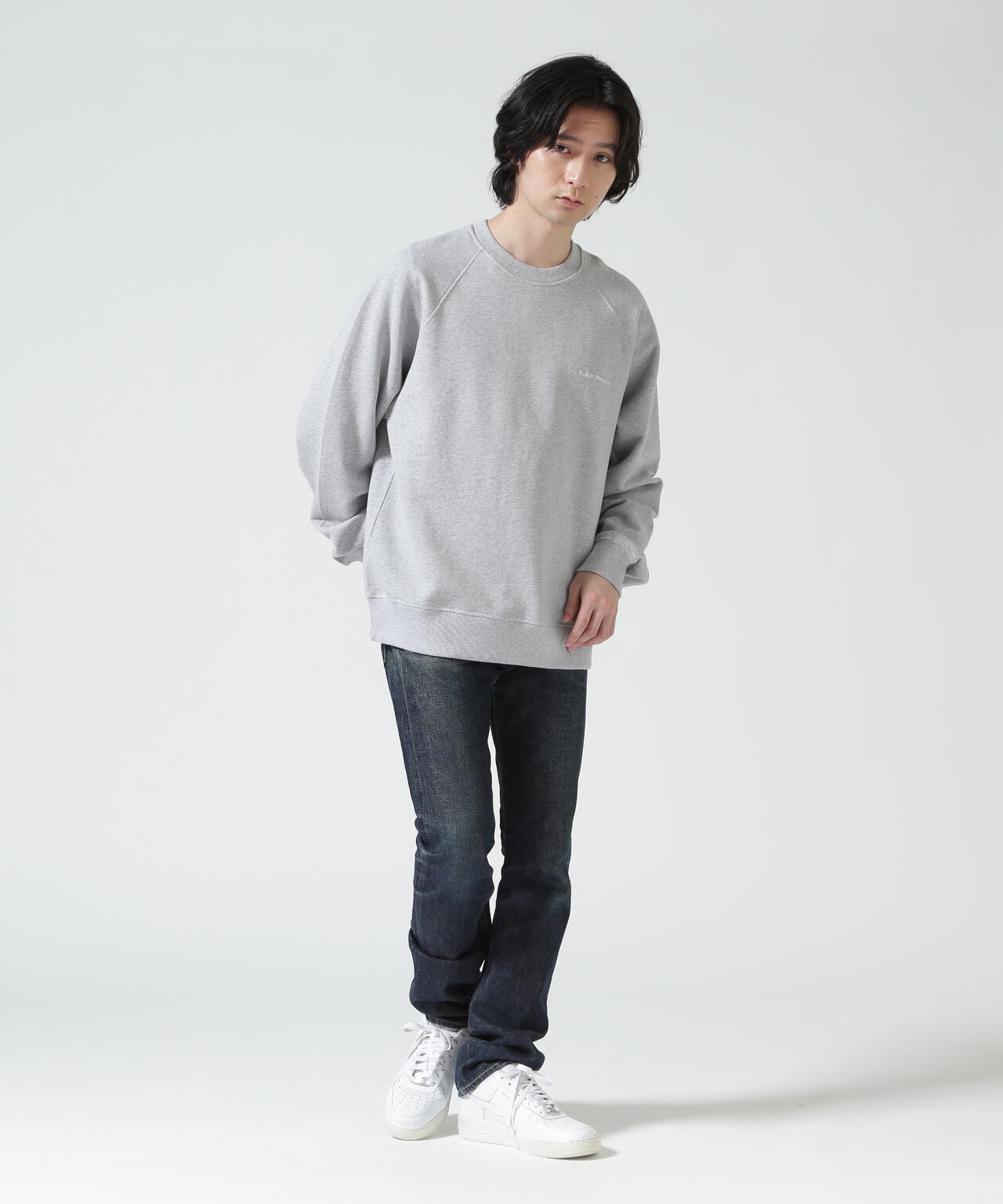 Nudie Jeans/ヌーディージーンズ/Palle/パレロゴ スウェットシャツ