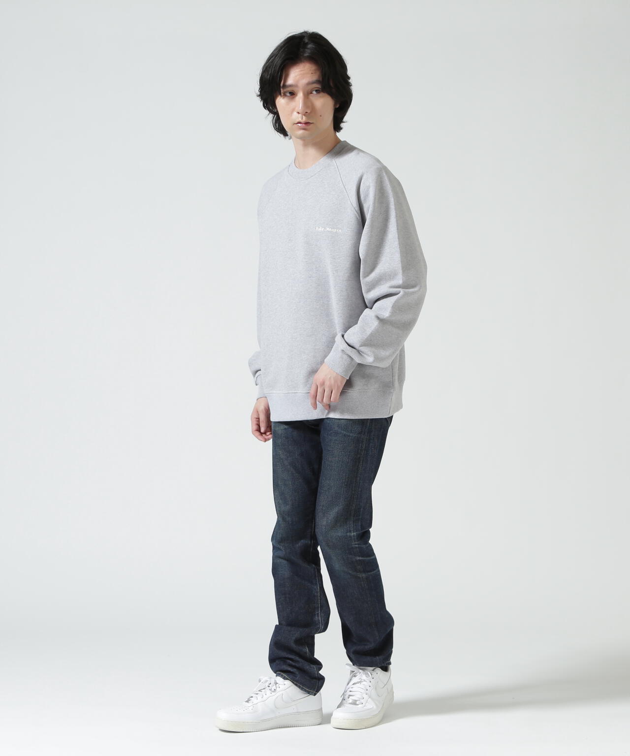 Nudie Jeans/ヌーディージーンズ/Palle/パレロゴ スウェットシャツ