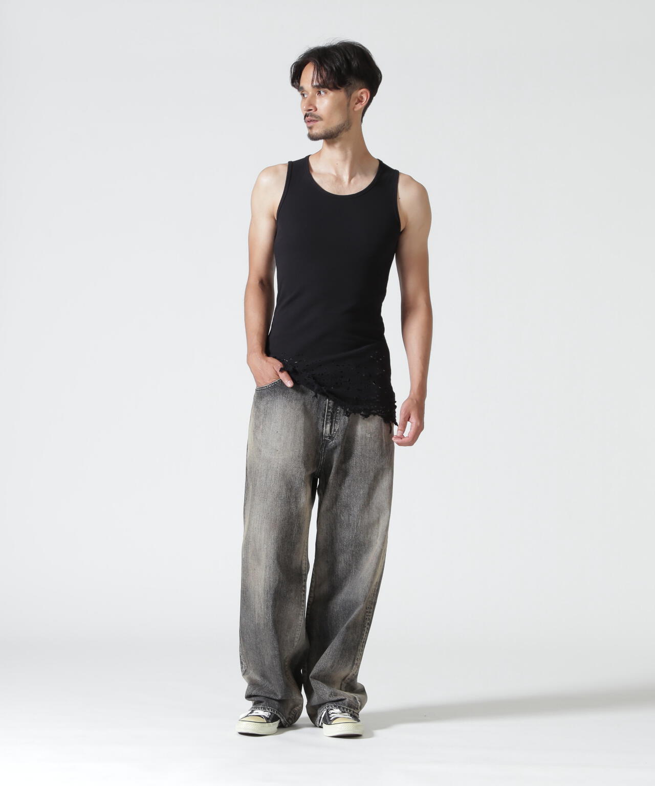 15SKULL/BROKEN TANK TOP