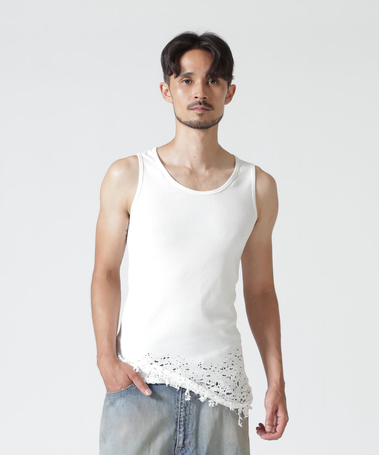 15SKULL/BROKEN TANK TOP