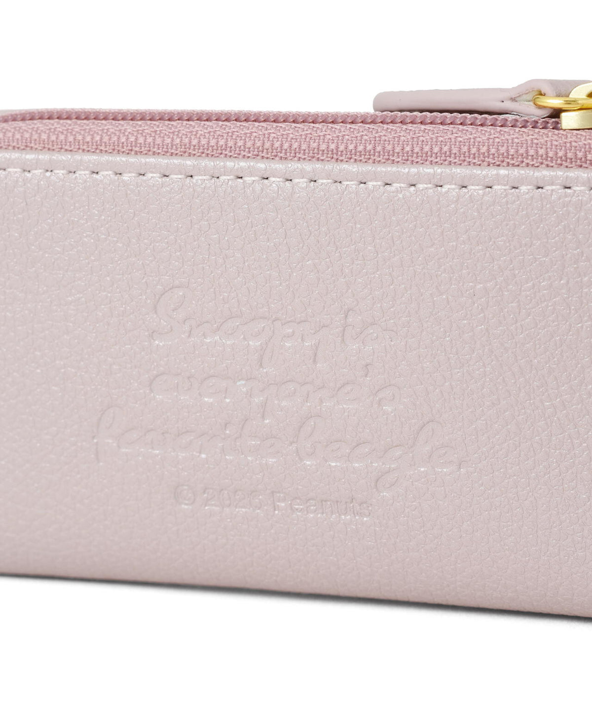 SNOOPY LEATHER COLLECTION/スヌーピーレザーコレクション/パールシリーズ ファスナー付きキーケース