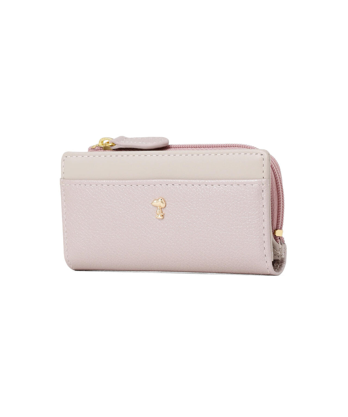 SNOOPY LEATHER COLLECTION/スヌーピーレザーコレクション/パールシリーズ ファスナー付きキーケース