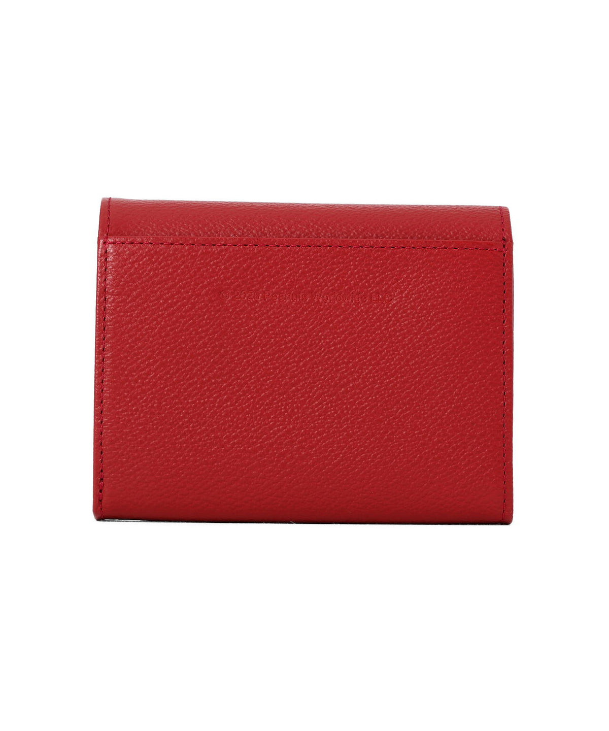 SNOOPY LEATHER COLLECTION/スヌーピーレザーコレクション/ジャガード/LF二つ折り財布