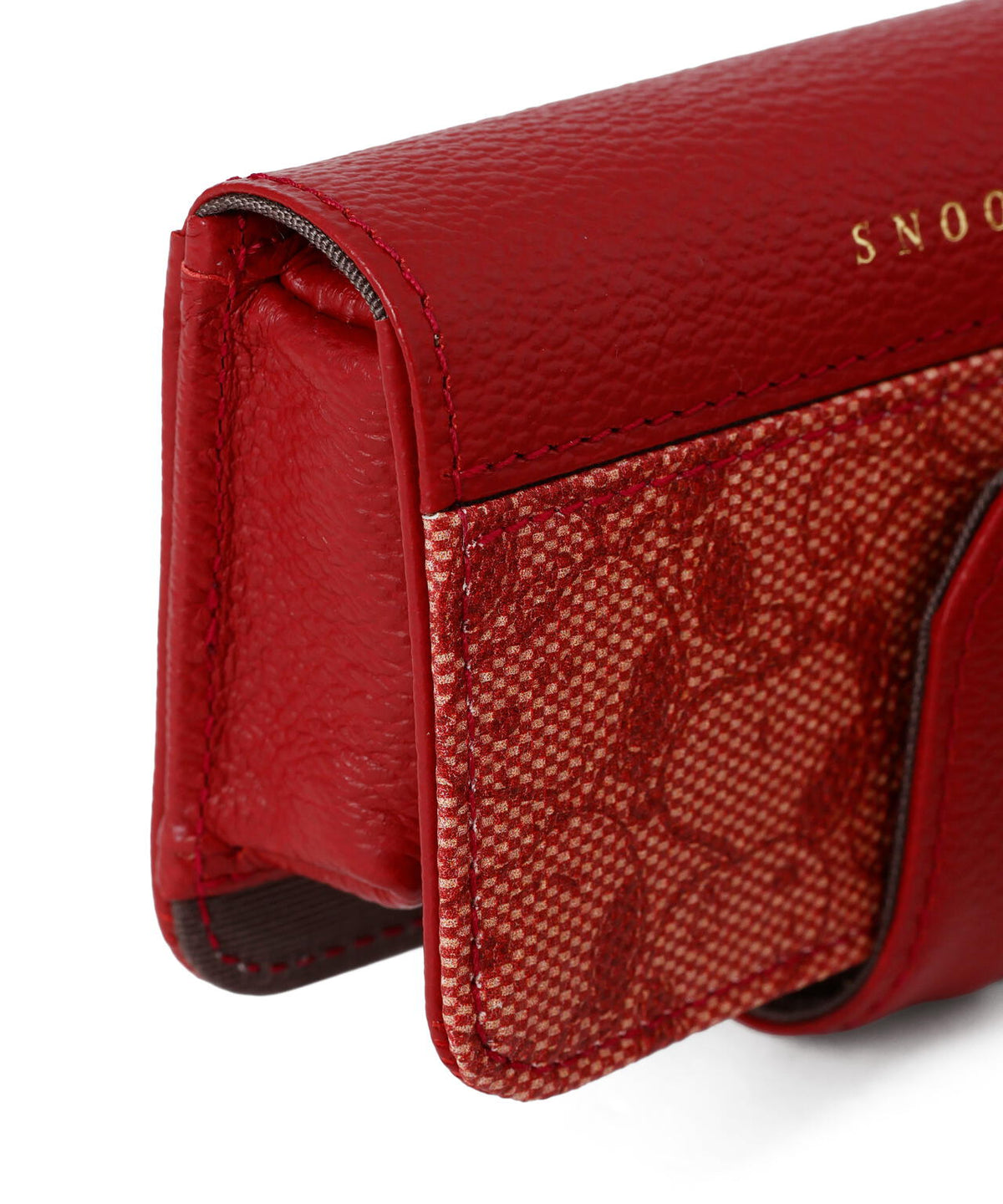 SNOOPY LEATHER COLLECTION/スヌーピーレザーコレクション/ジャガード/キーケース