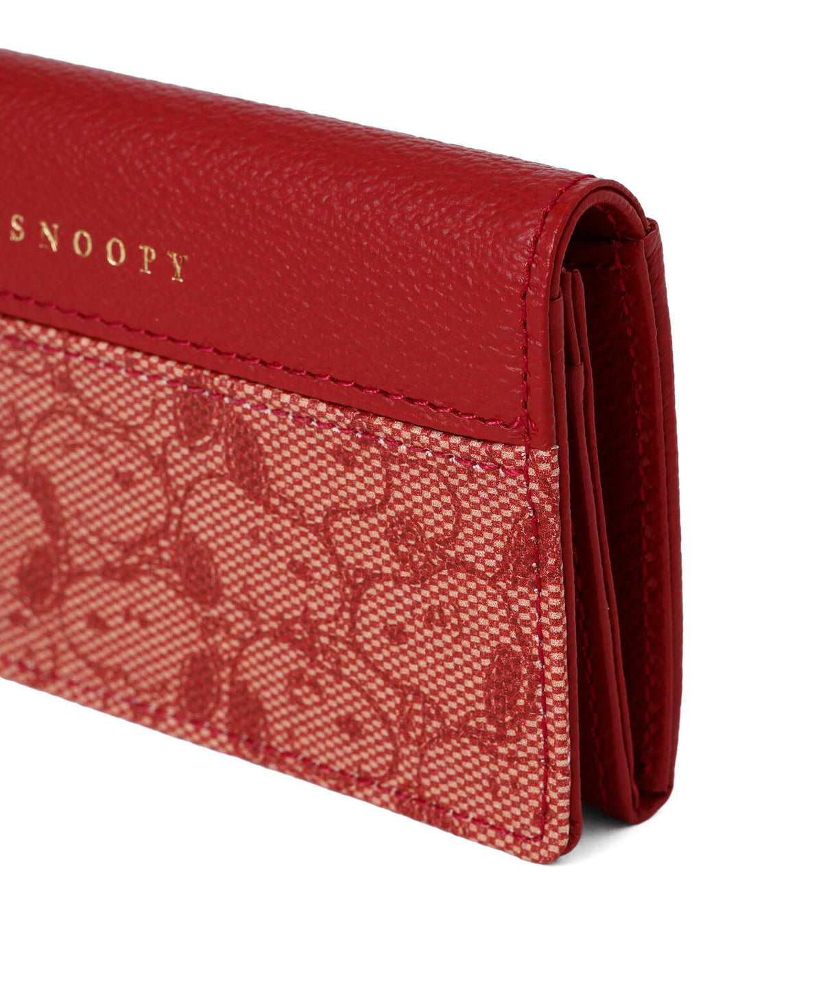 SNOOPY LEATHER COLLECTION/スヌーピーレザーコレクション/ジャガード/名刺入