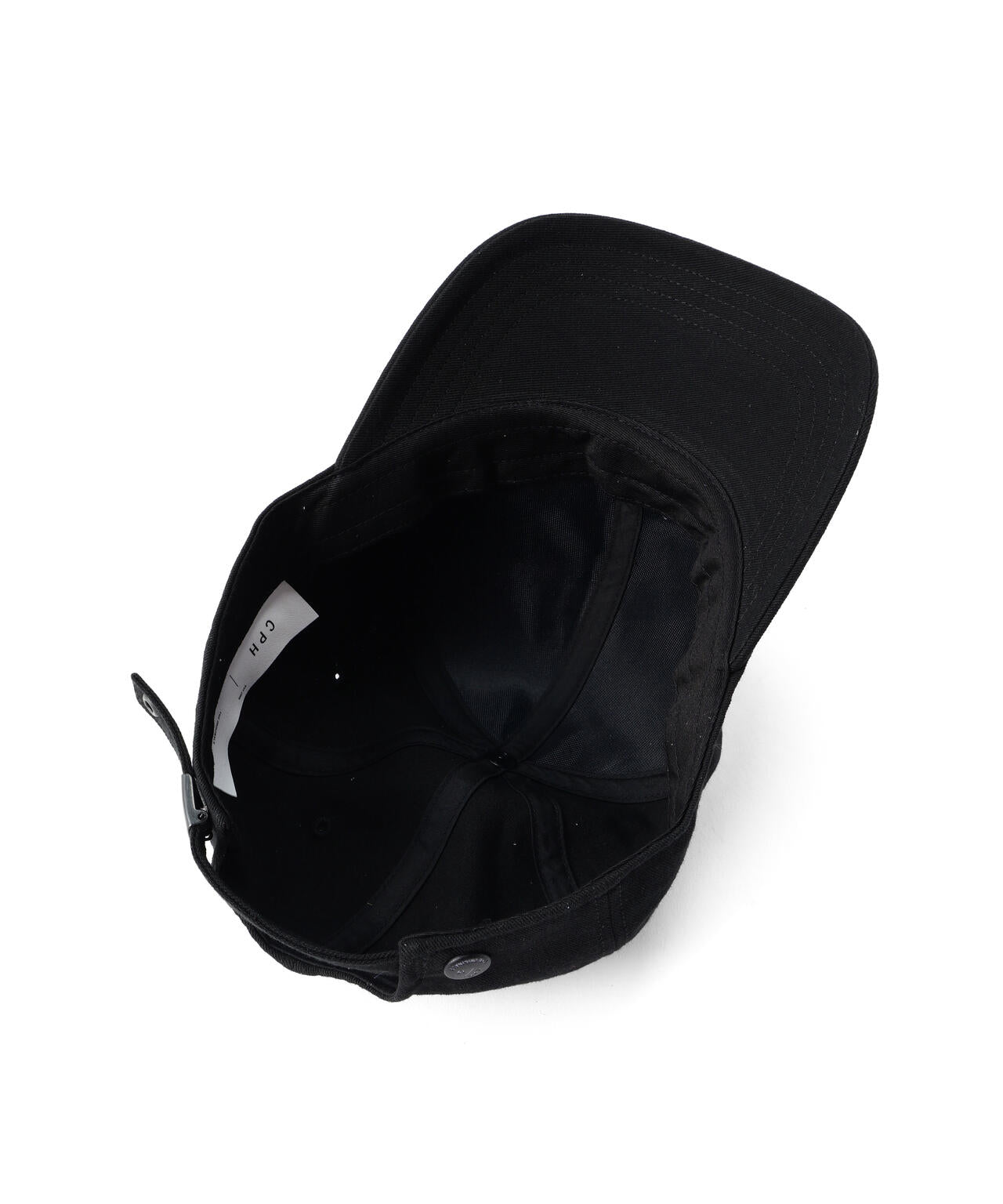 CPH/シーピーエイチ/DEEP 6 PANEL CAP/HIGH-TWIST/BLACK