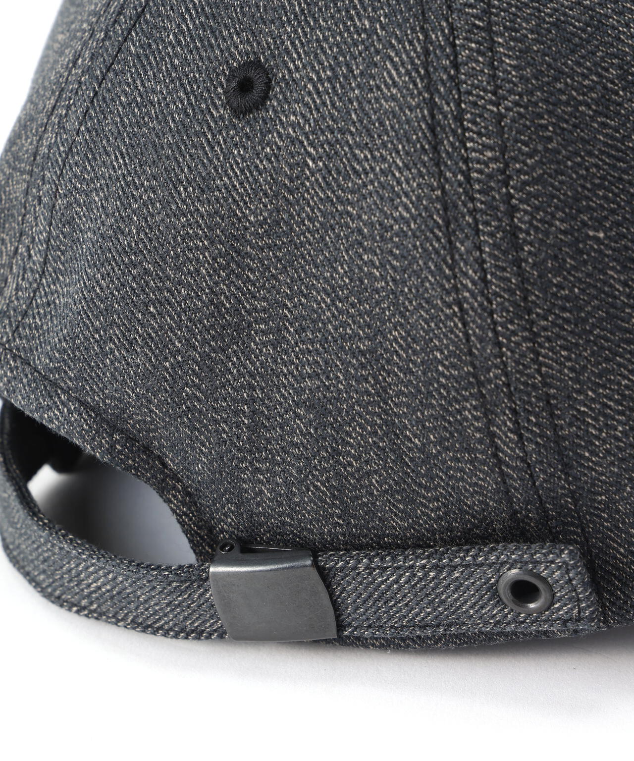 CPH/シーピーエイチ/DEEP 6 PANEL CAP/HEATHER TWILL/BLACK