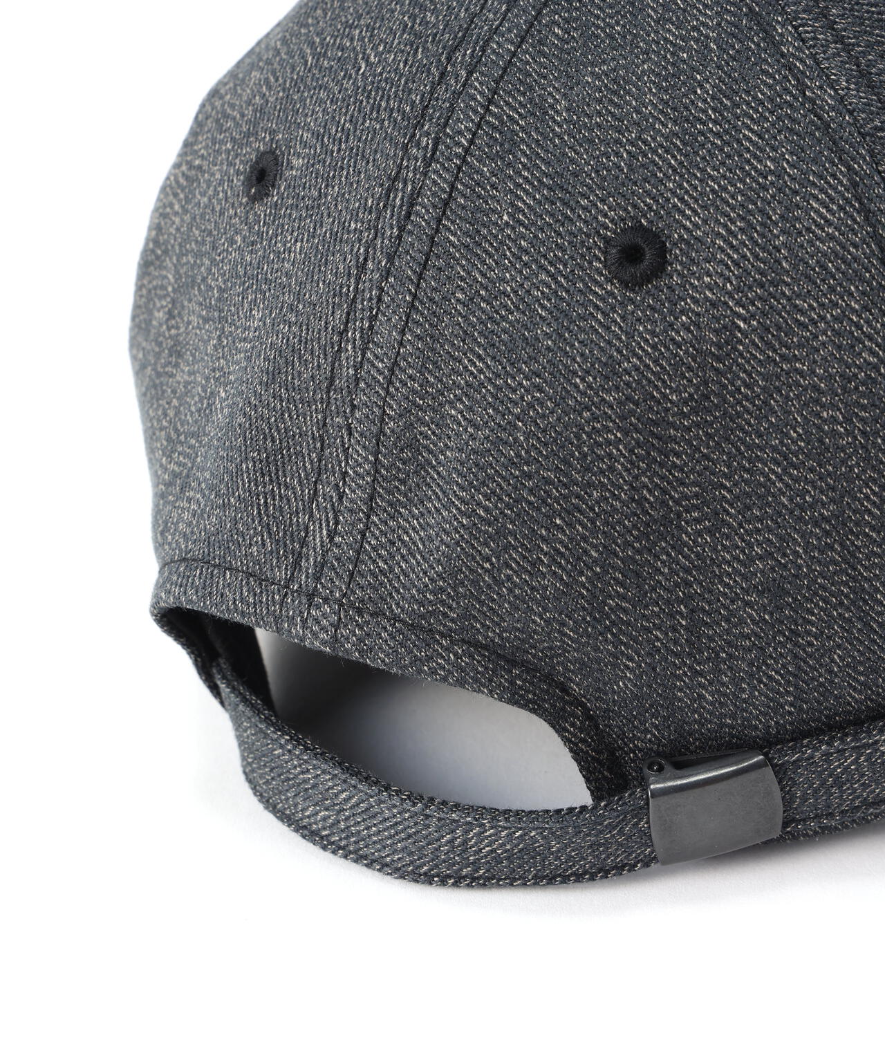 CPH/シーピーエイチ/DEEP 6 PANEL CAP/HEATHER TWILL/BLACK