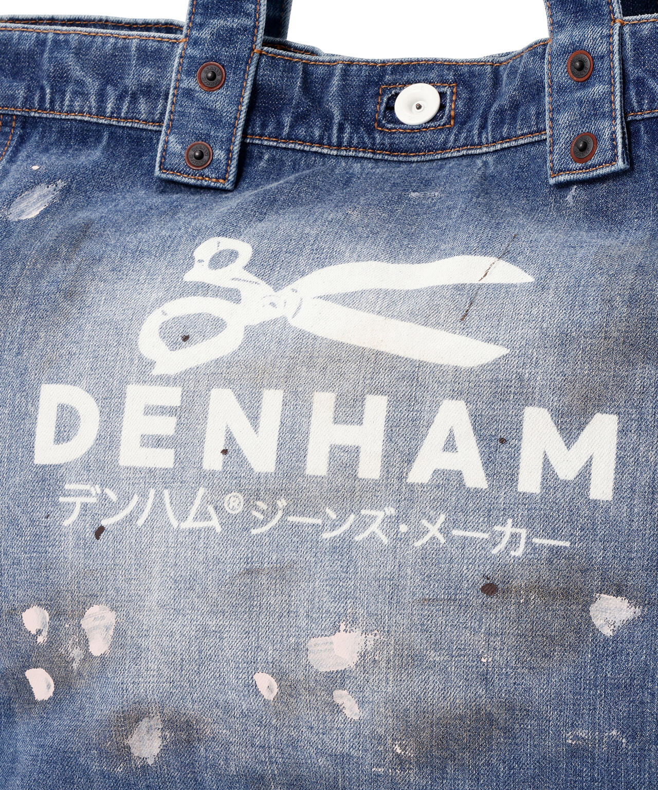 DENHAM/デンハム/D07 DENIM TOTE WASHED