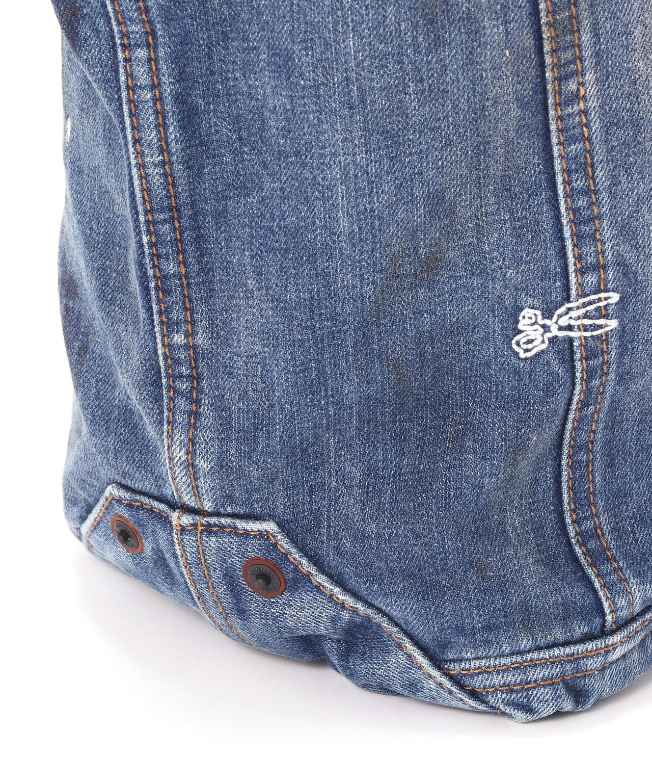 DENHAM/デンハム/D07 DENIM TOTE WASHED