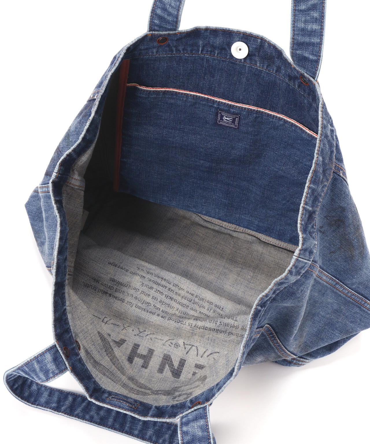 DENHAM/デンハム/D07 DENIM TOTE WASHED