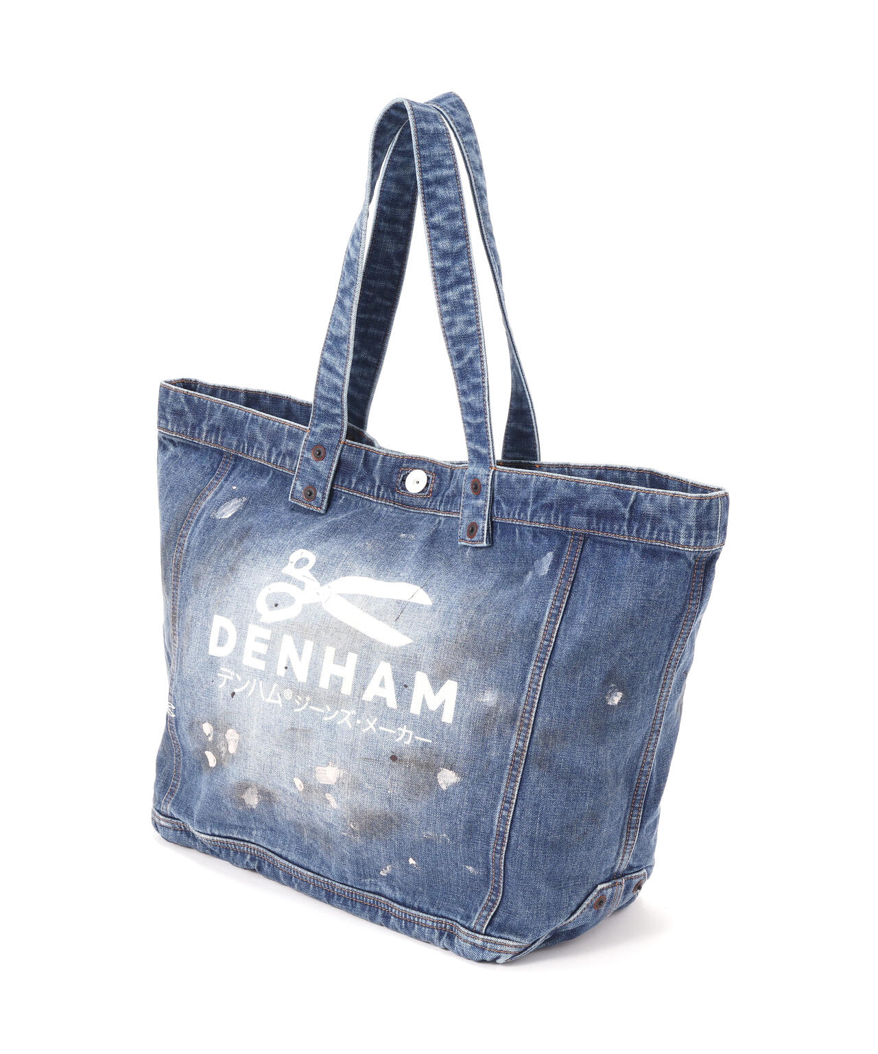 DENHAM/デンハム/D07 DENIM TOTE WASHED