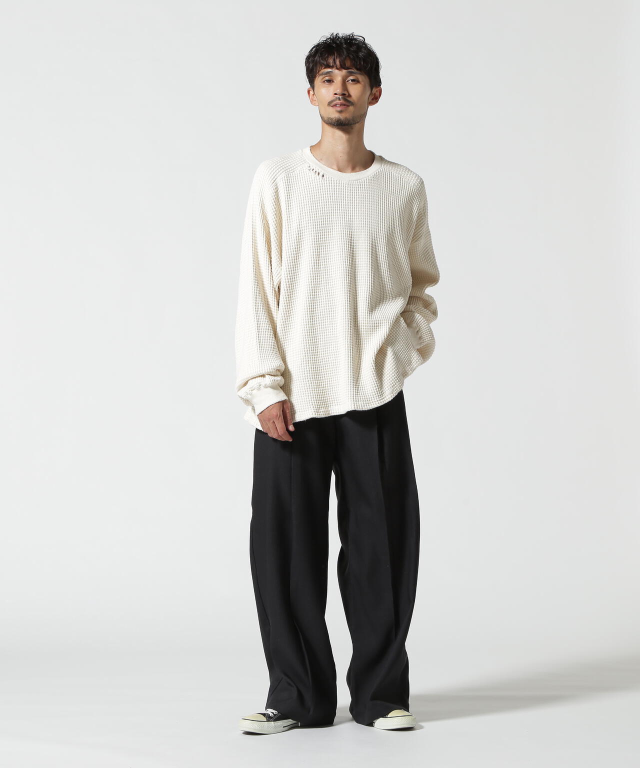 Toironier/トワロニエ/2Tuck Wide Pants