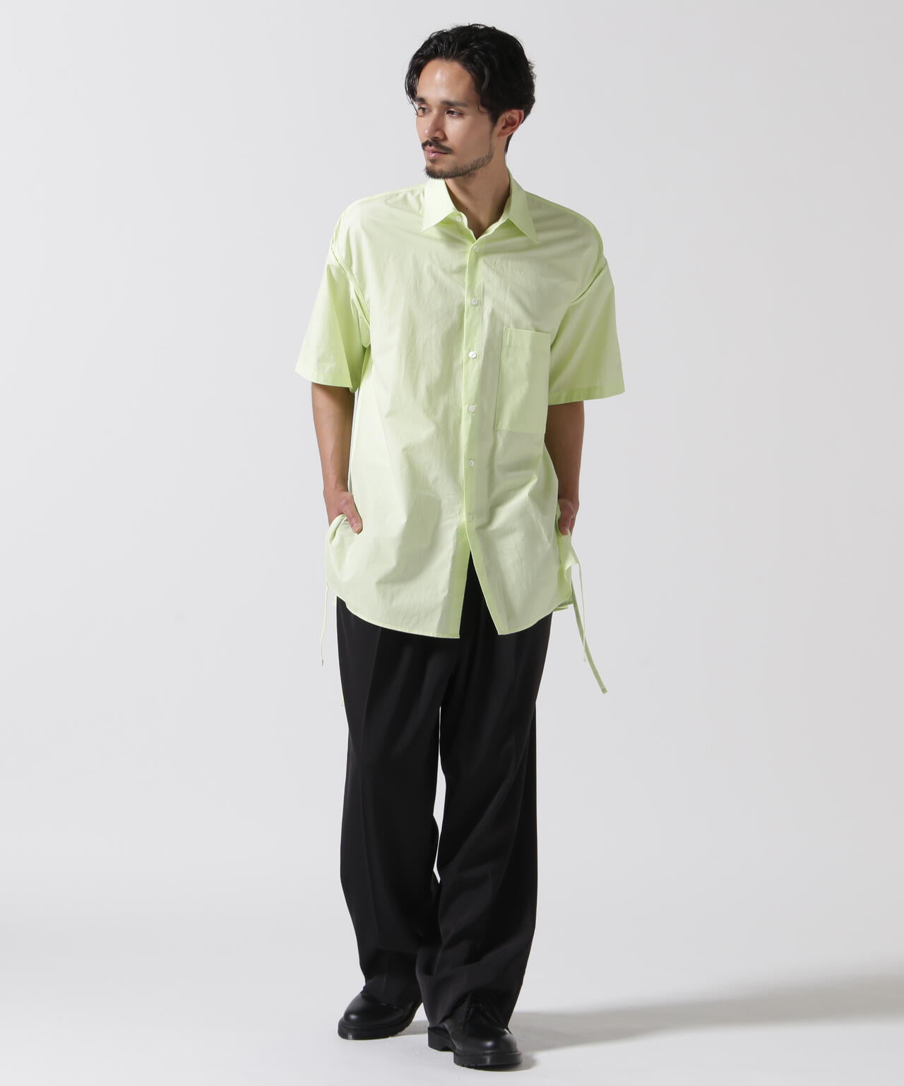 YOKE/ヨーク/PIPING SHIRT SHORT SLEEVES