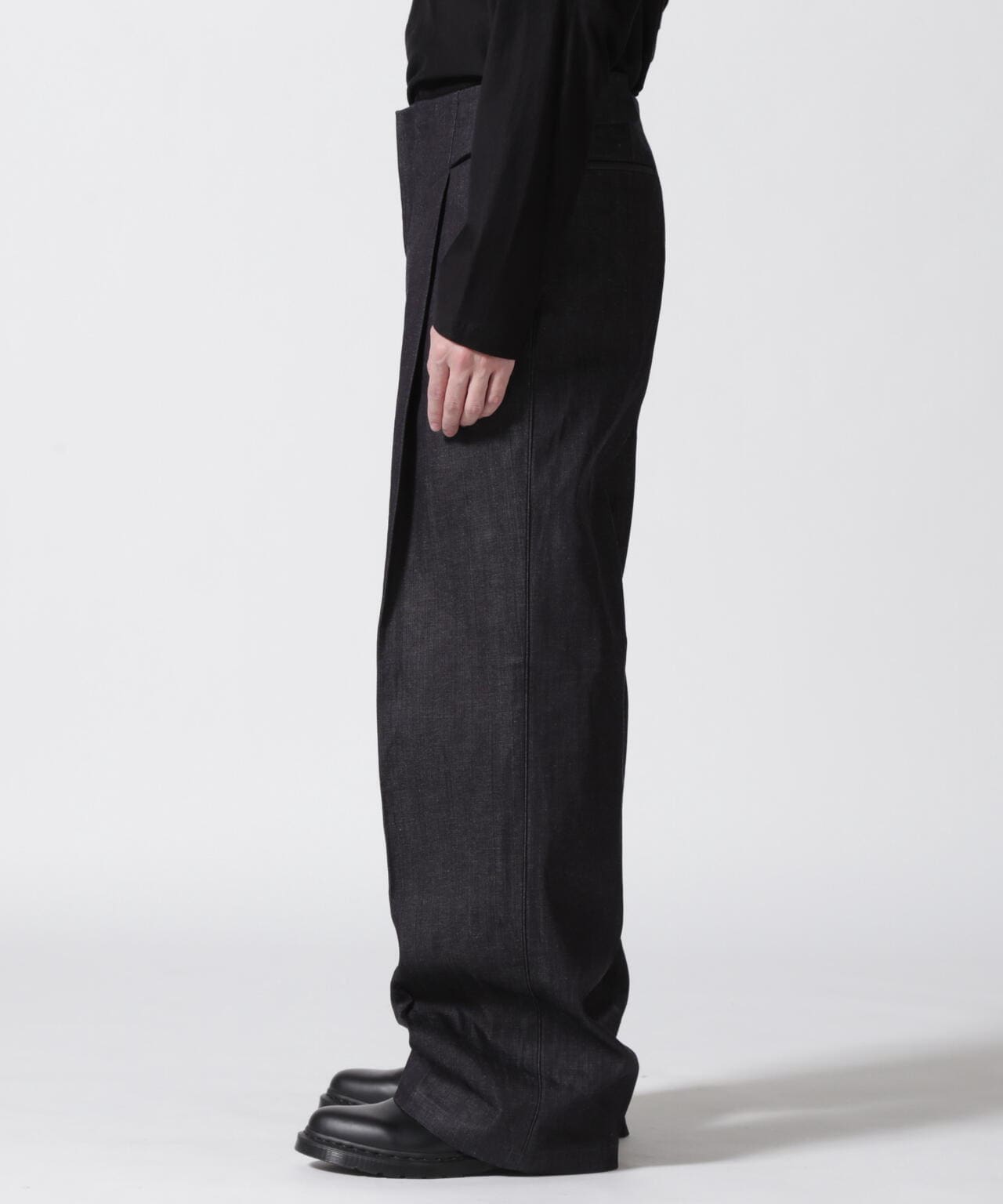 BIBLIOTHERK/ビブリオテーク/LOOSE DRESS TROUSERS