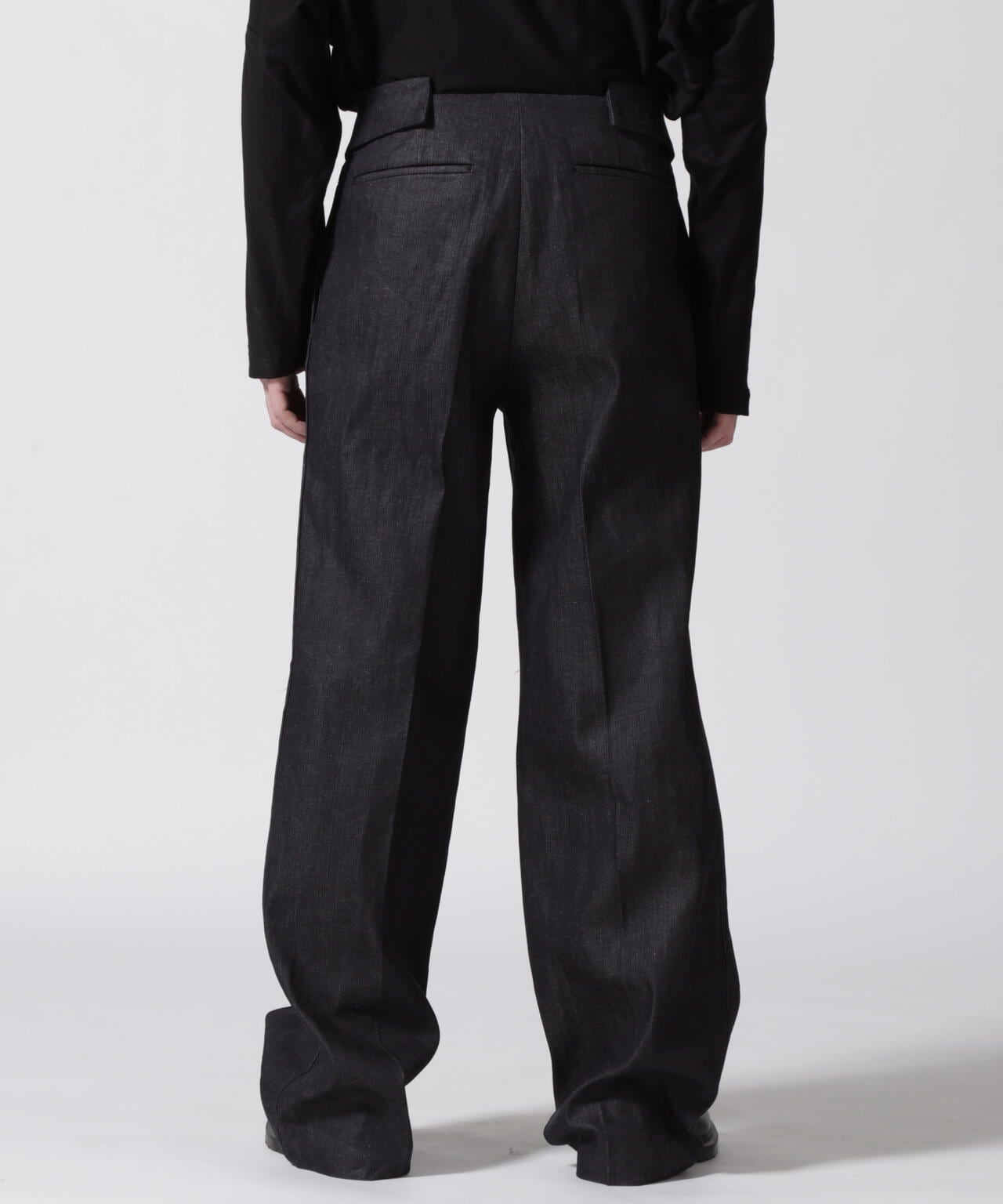 BIBLIOTHERK/ビブリオテーク/LOOSE DRESS TROUSERS