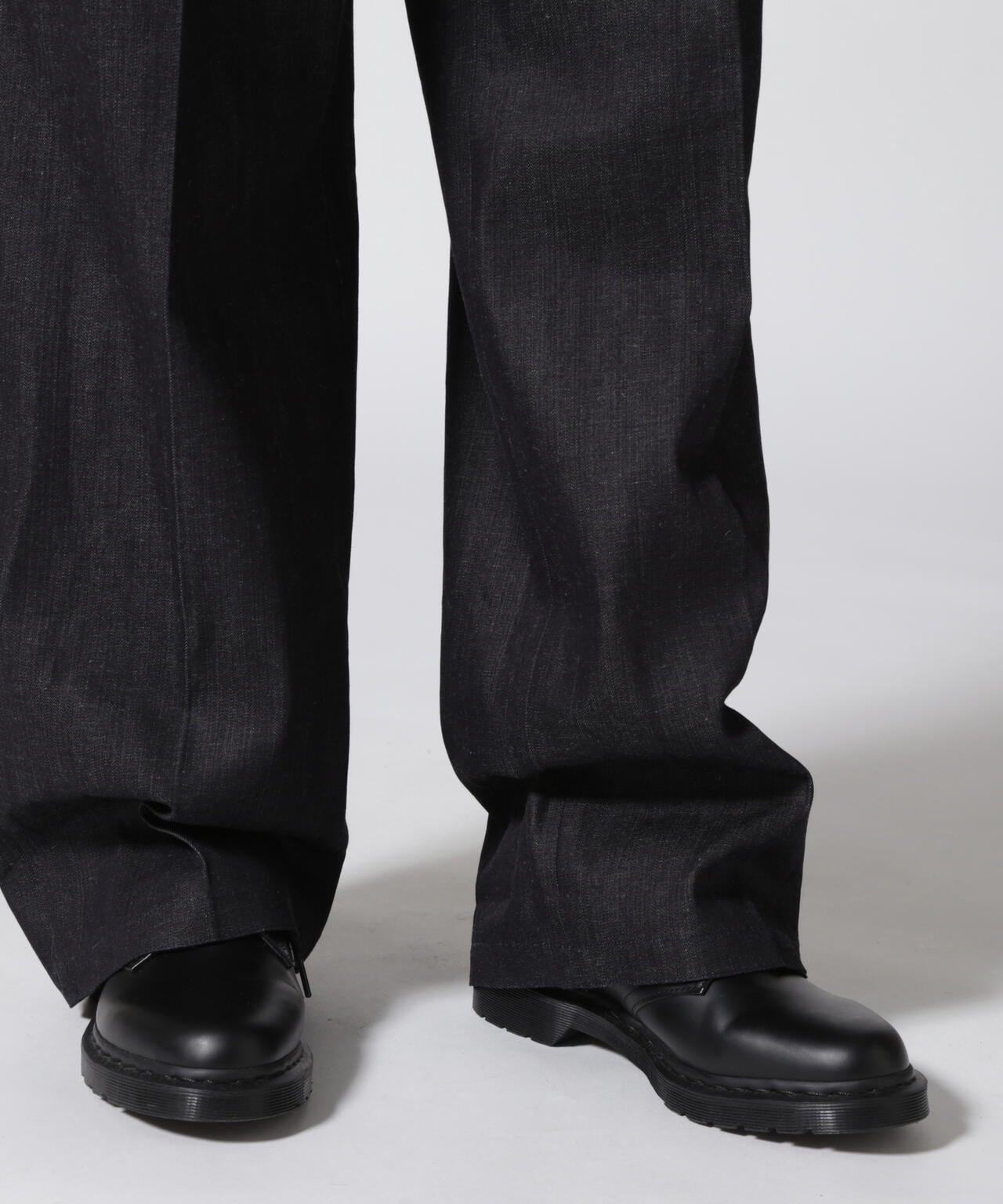 BIBLIOTHERK/ビブリオテーク/LOOSE DRESS TROUSERS