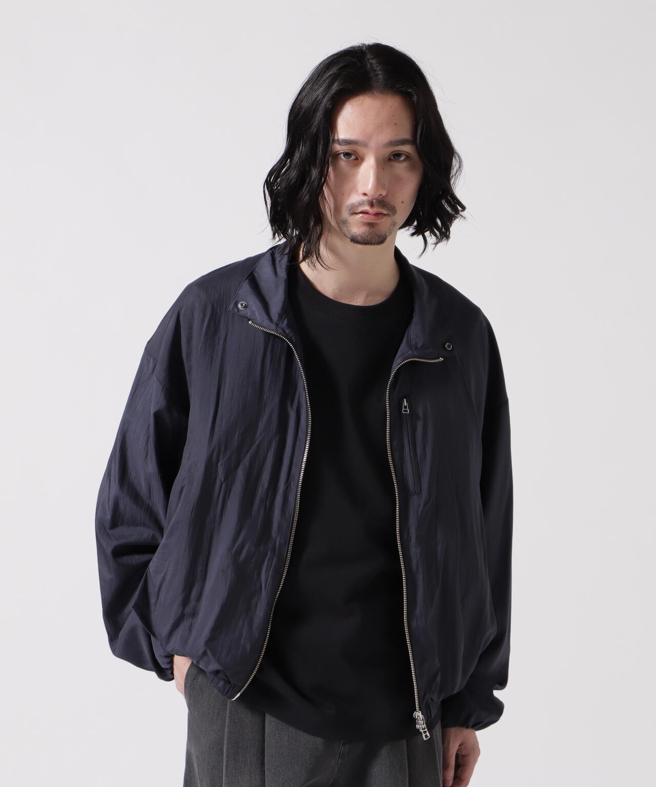 BIBLIOTHERK/ビブリオテーク/DRAPED TRACK SUIT