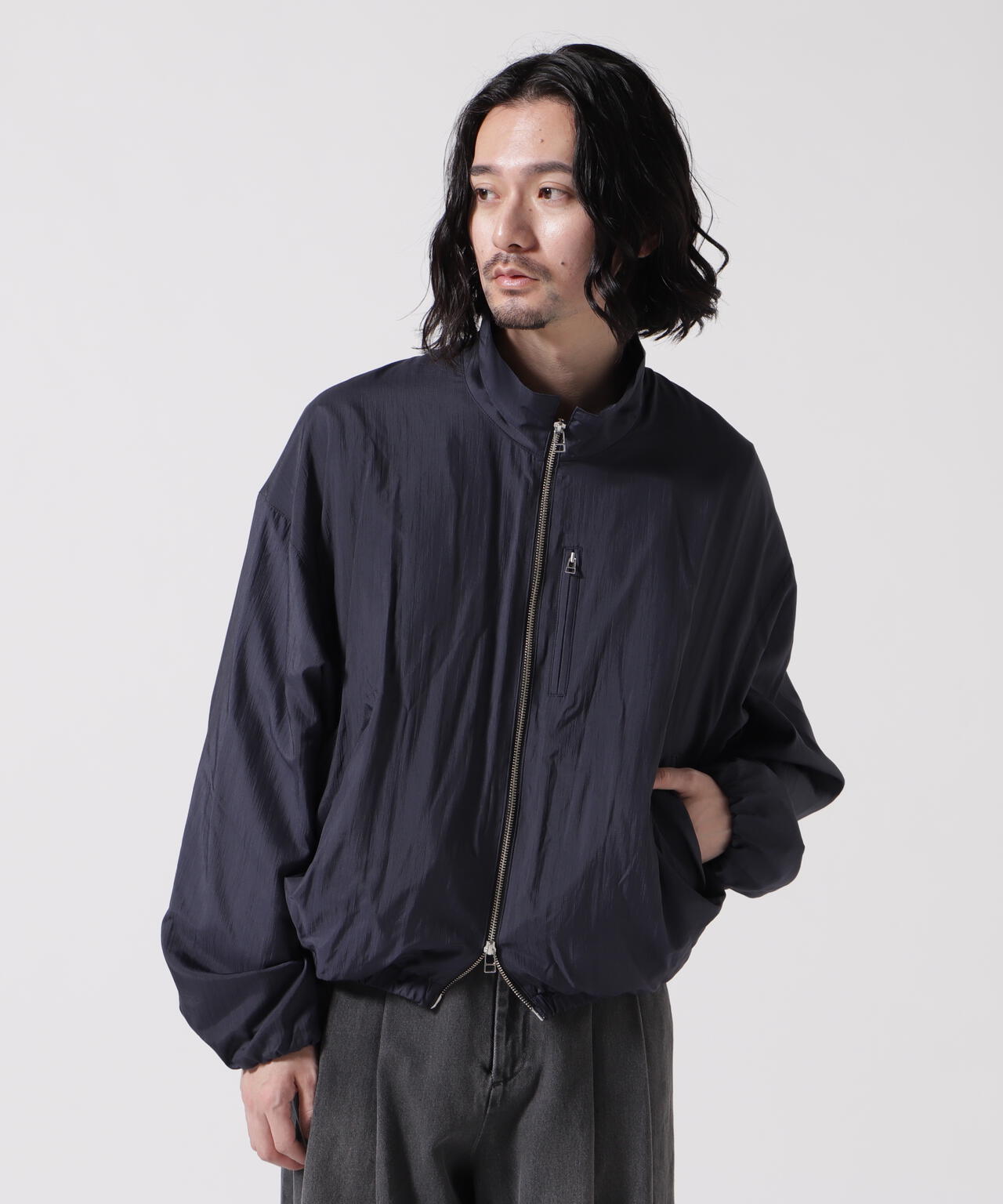 BIBLIOTHERK/ビブリオテーク/DRAPED TRACK SUIT