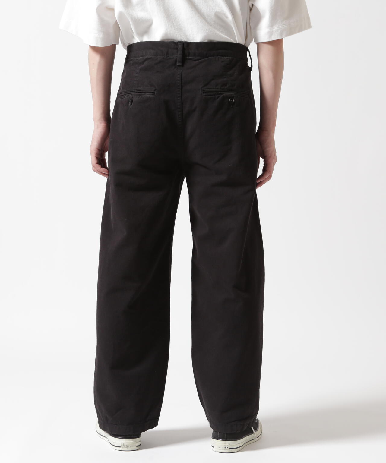 ANCELLM/アンセルム/PAINT CHINO TROUSERS