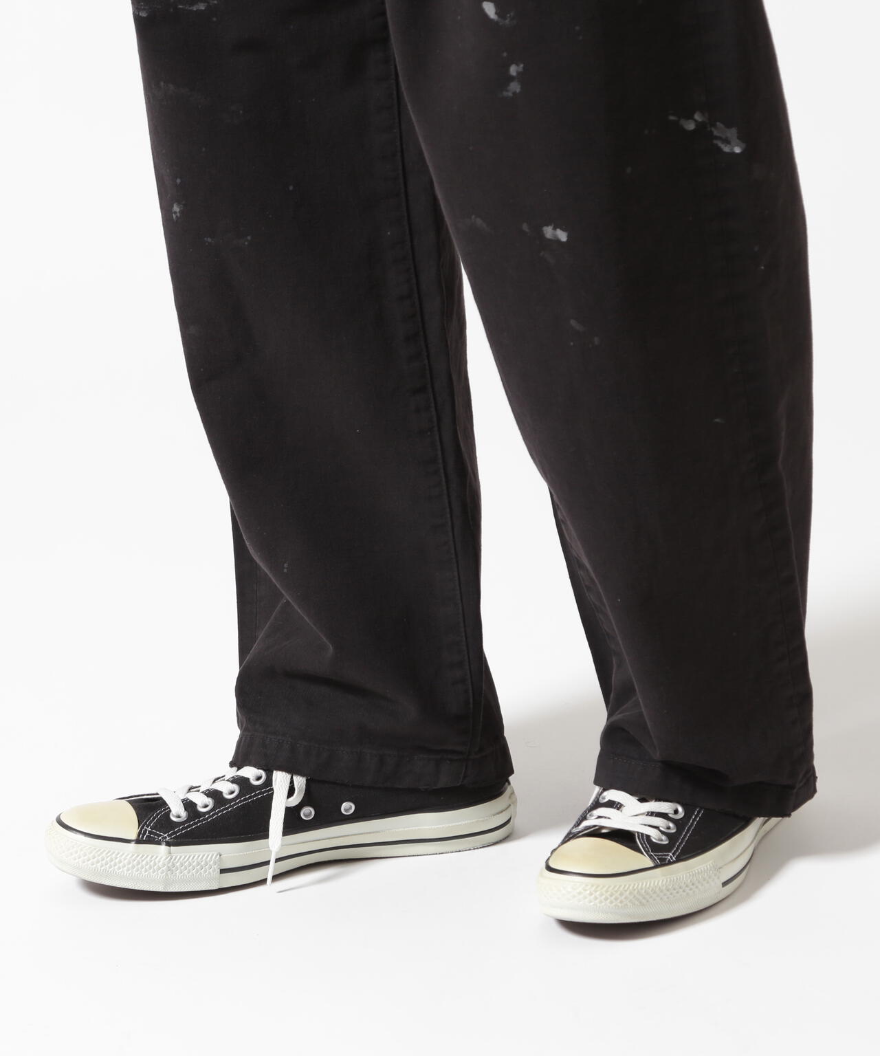 ANCELLM/アンセルム/PAINT CHINO TROUSERS