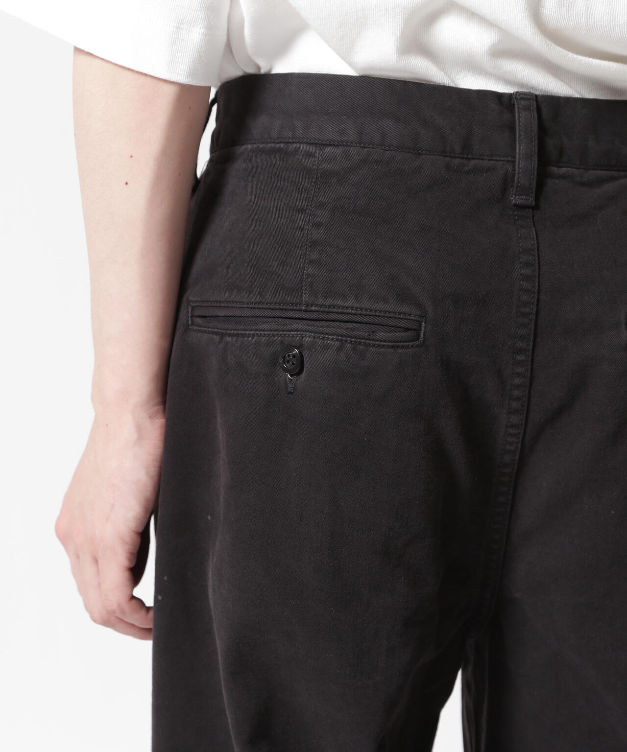 ANCELLM/アンセルム/PAINT CHINO TROUSERS