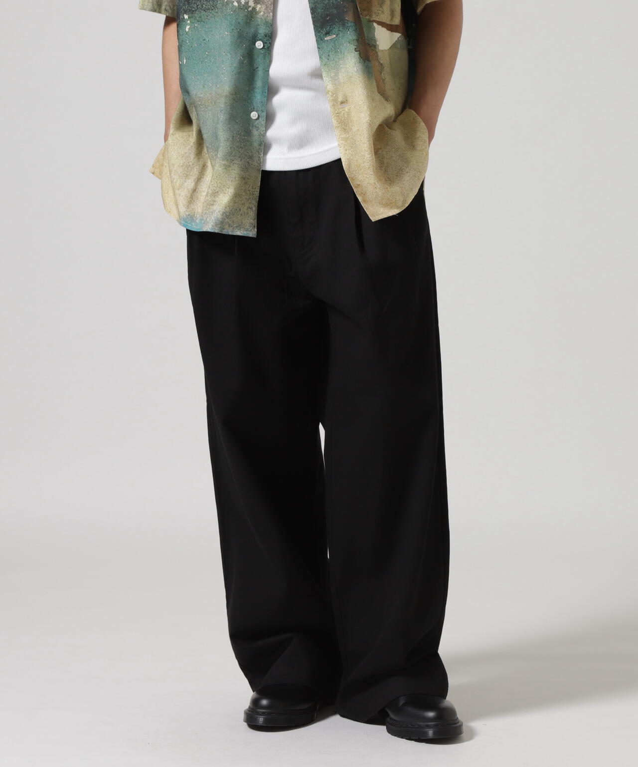 Toironier/トワロニエ/２Tuck CHINO Pants