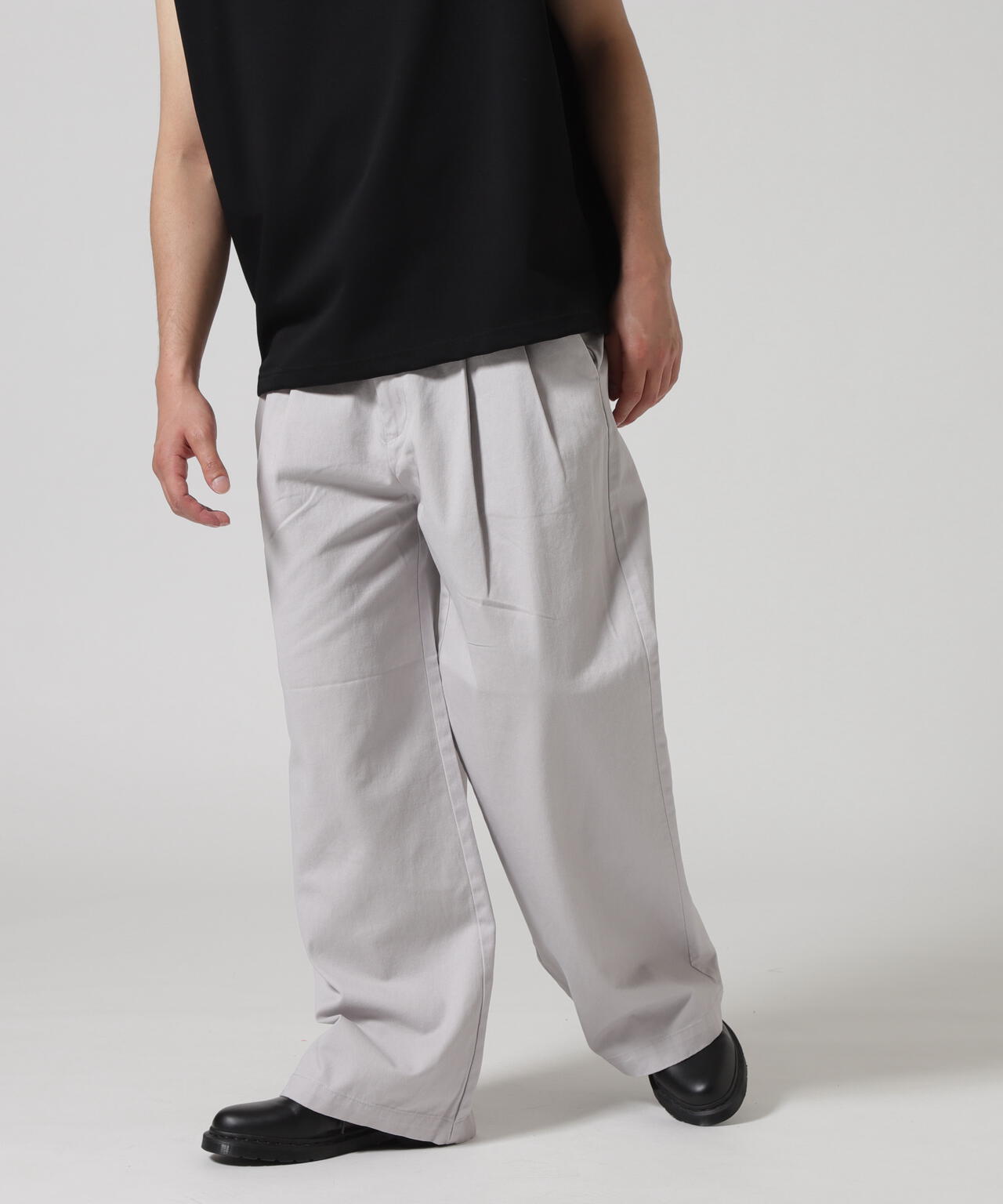 Toironier/トワロニエ/２Tuck CHINO Pants