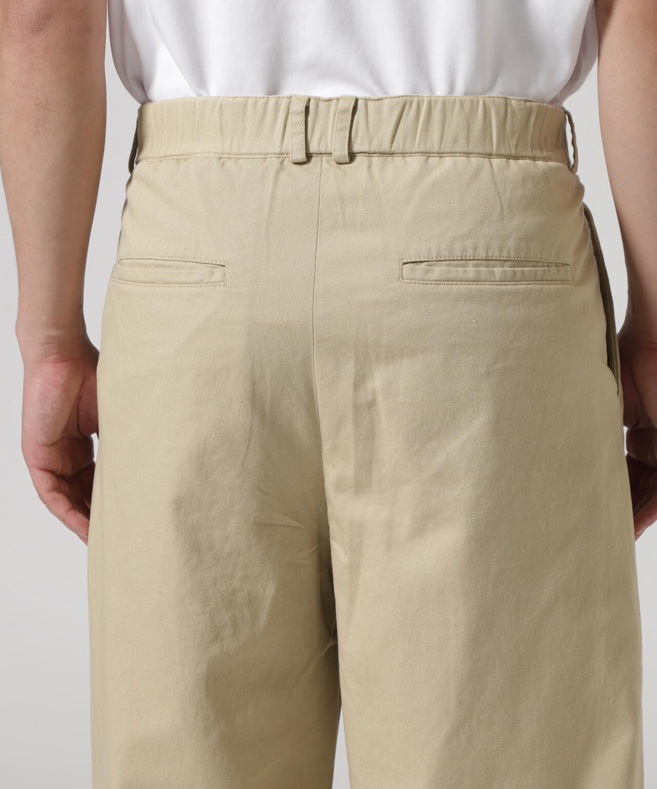 Toironier/トワロニエ/２Tuck CHINO Pants