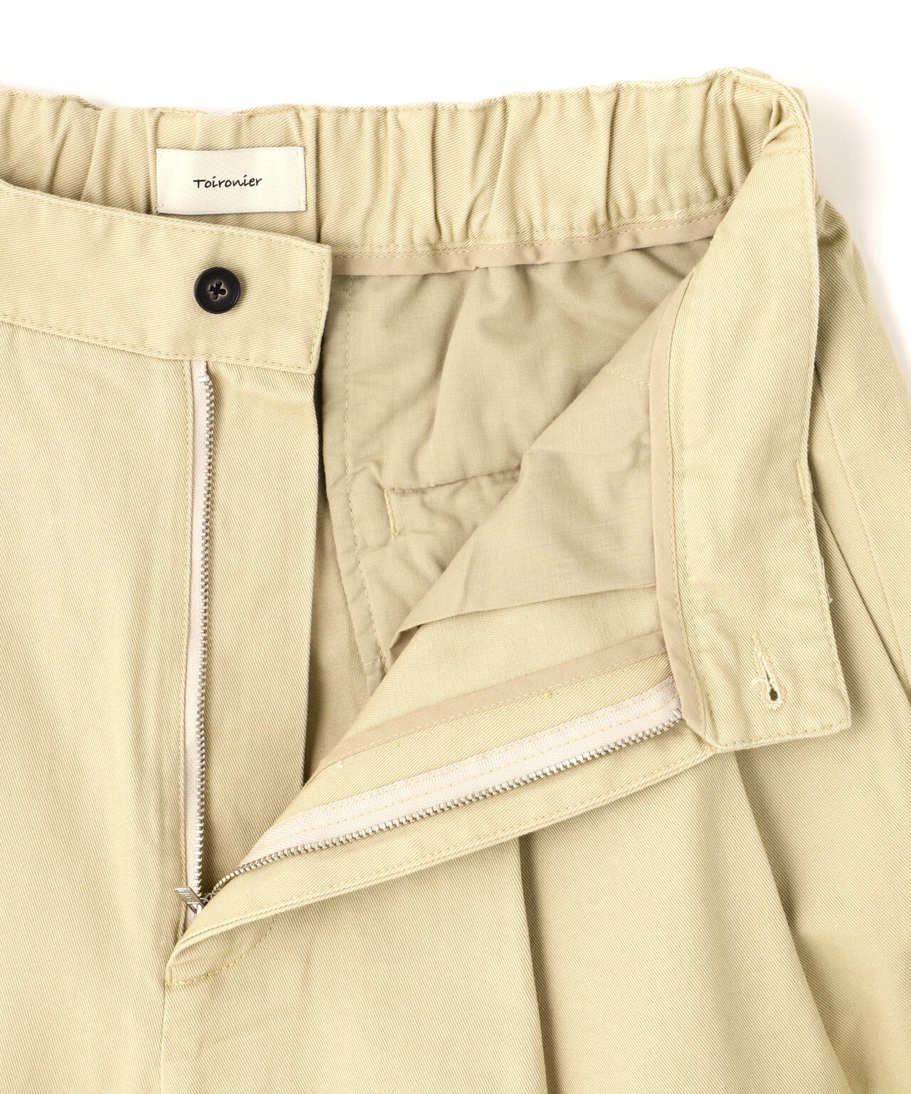 Toironier/トワロニエ/２Tuck CHINO Pants