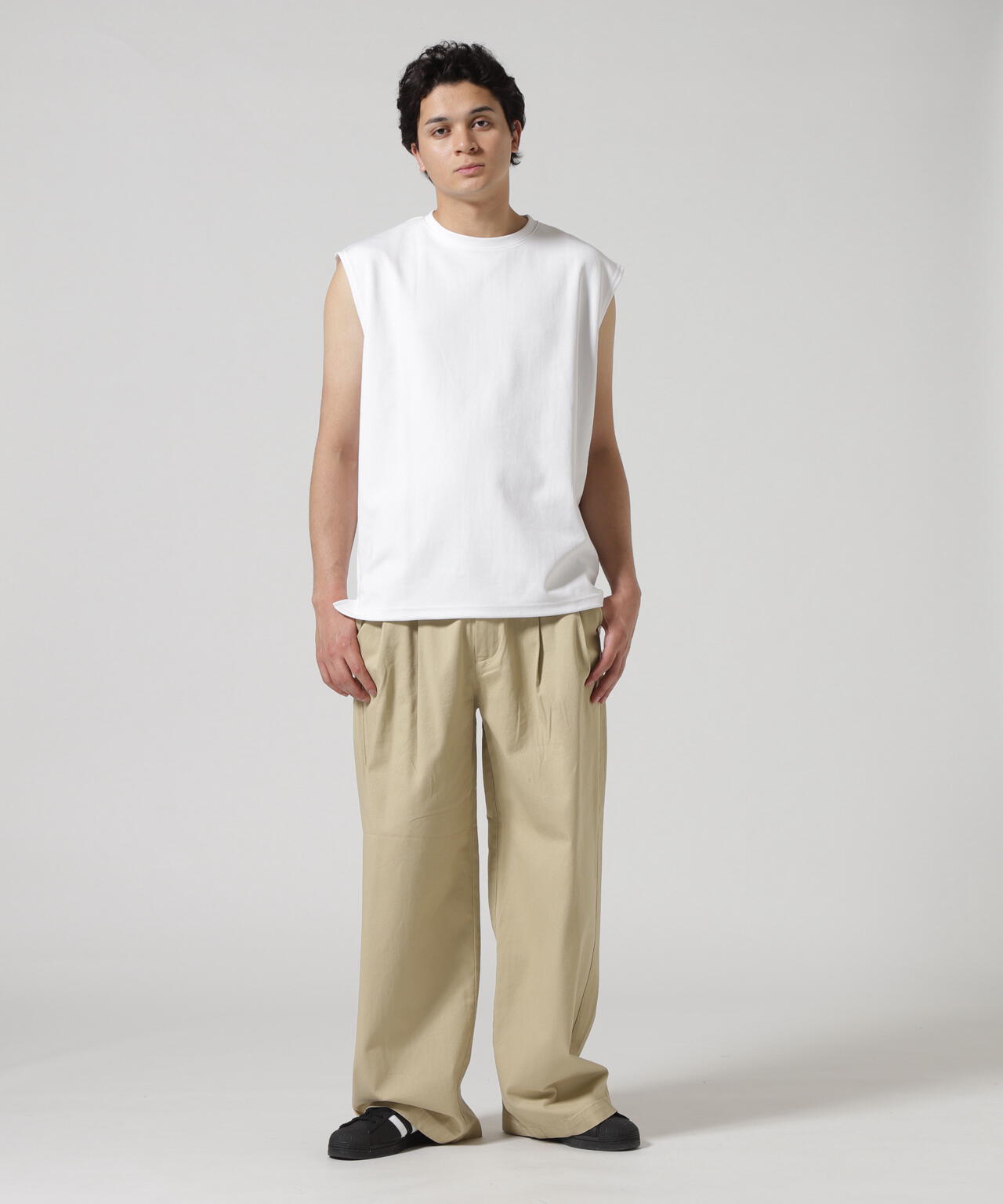 Toironier/トワロニエ/２Tuck CHINO Pants