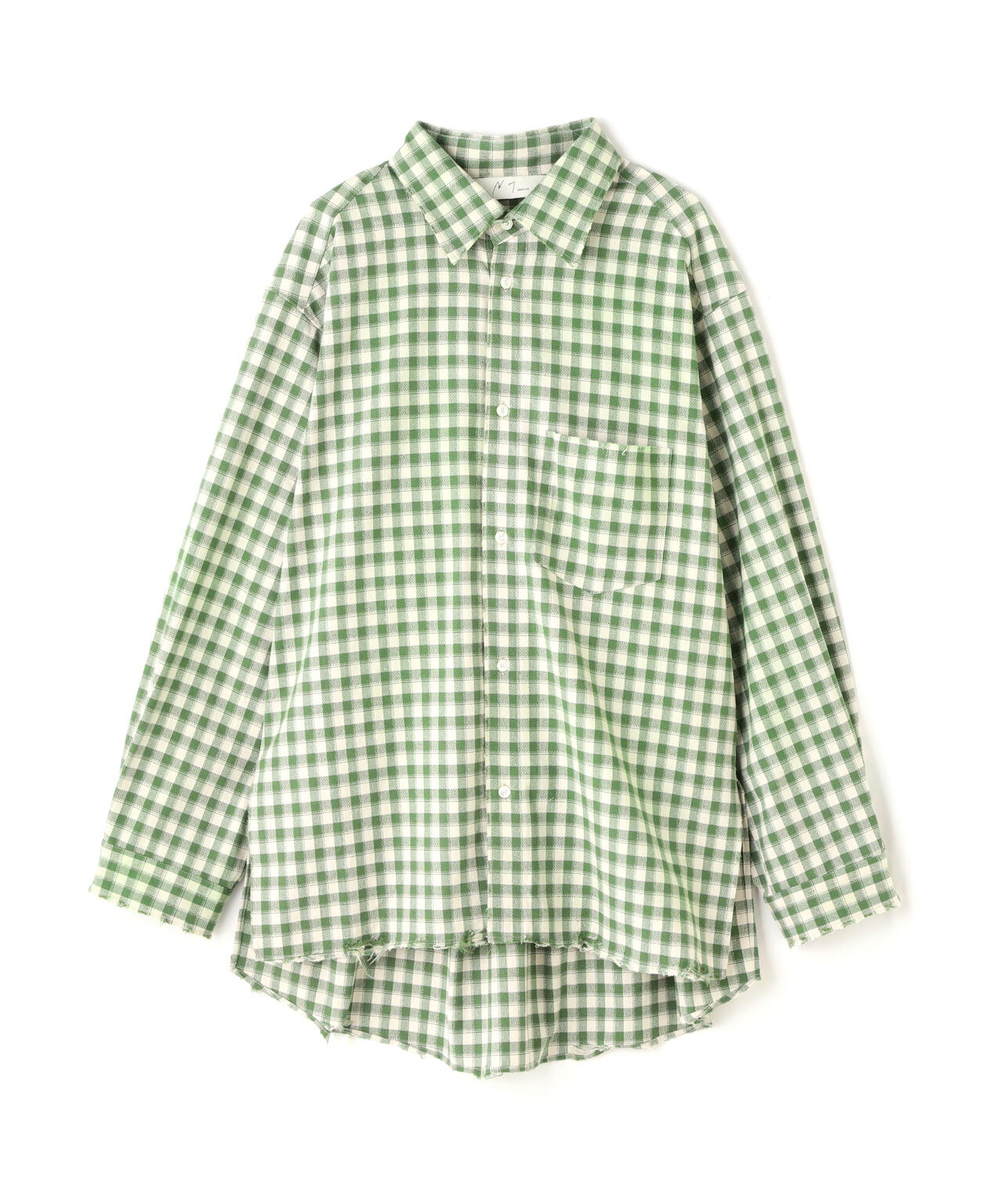 ANCELLM/アンセルム/ C/R CHECK OVER SHIRT/ANCSH55